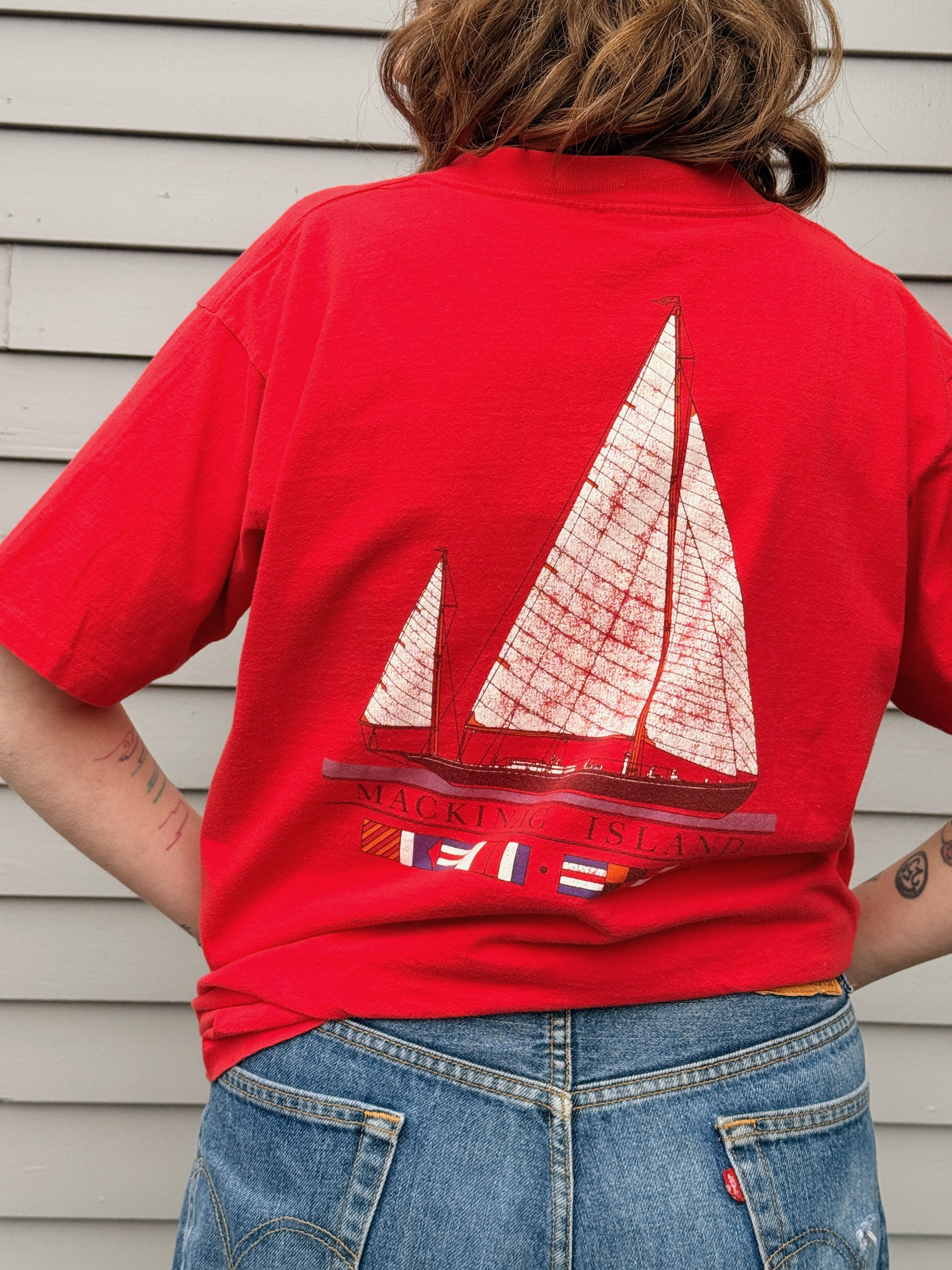 Mackinac Sailboat Tee