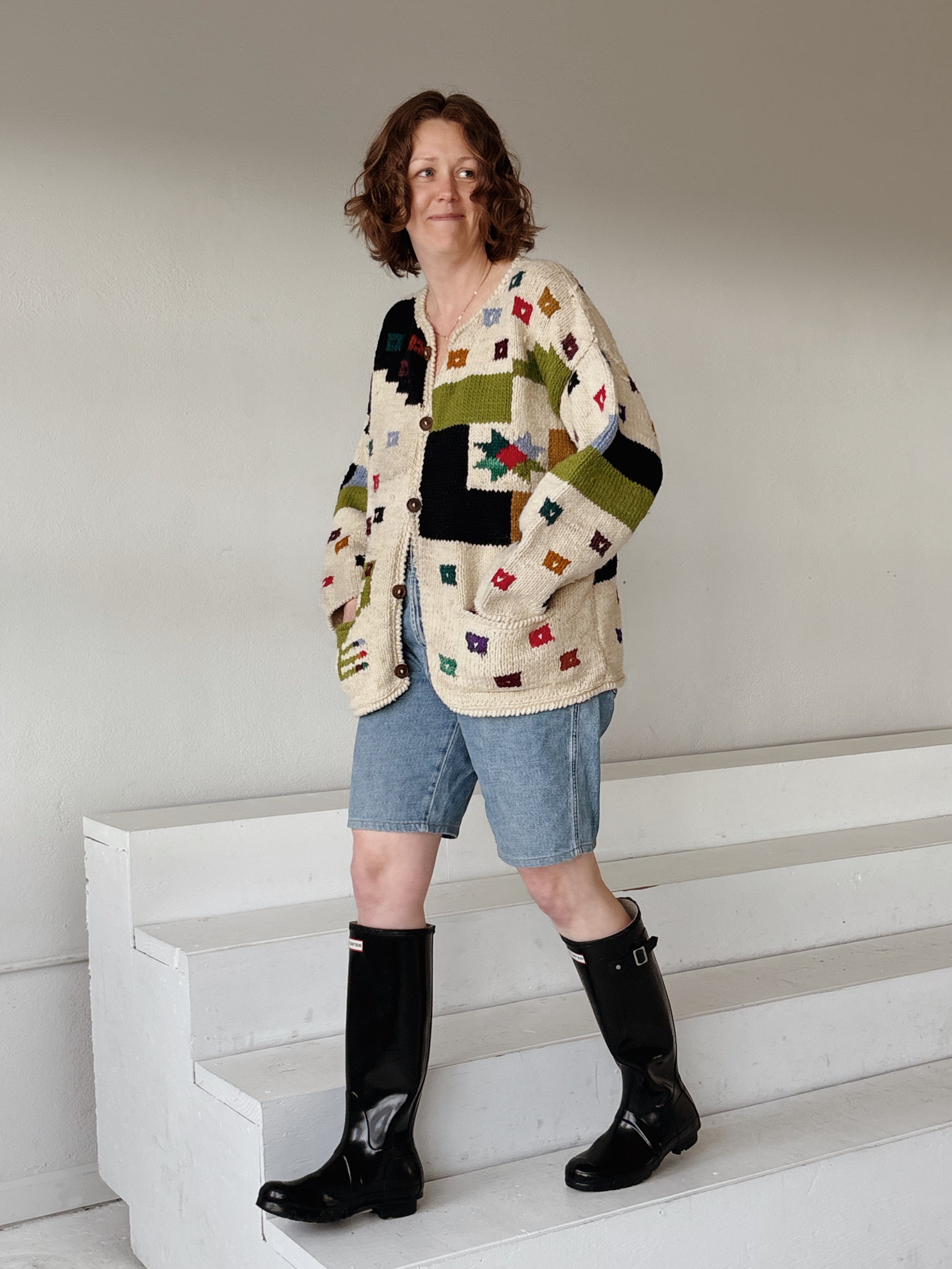 Confetti Wool Cardigan