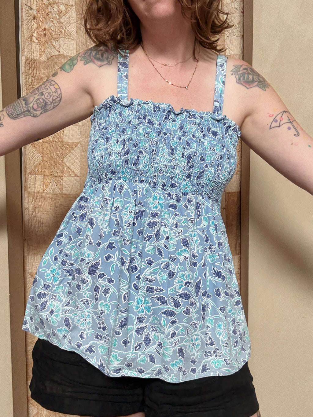 Smocked Tube Tank