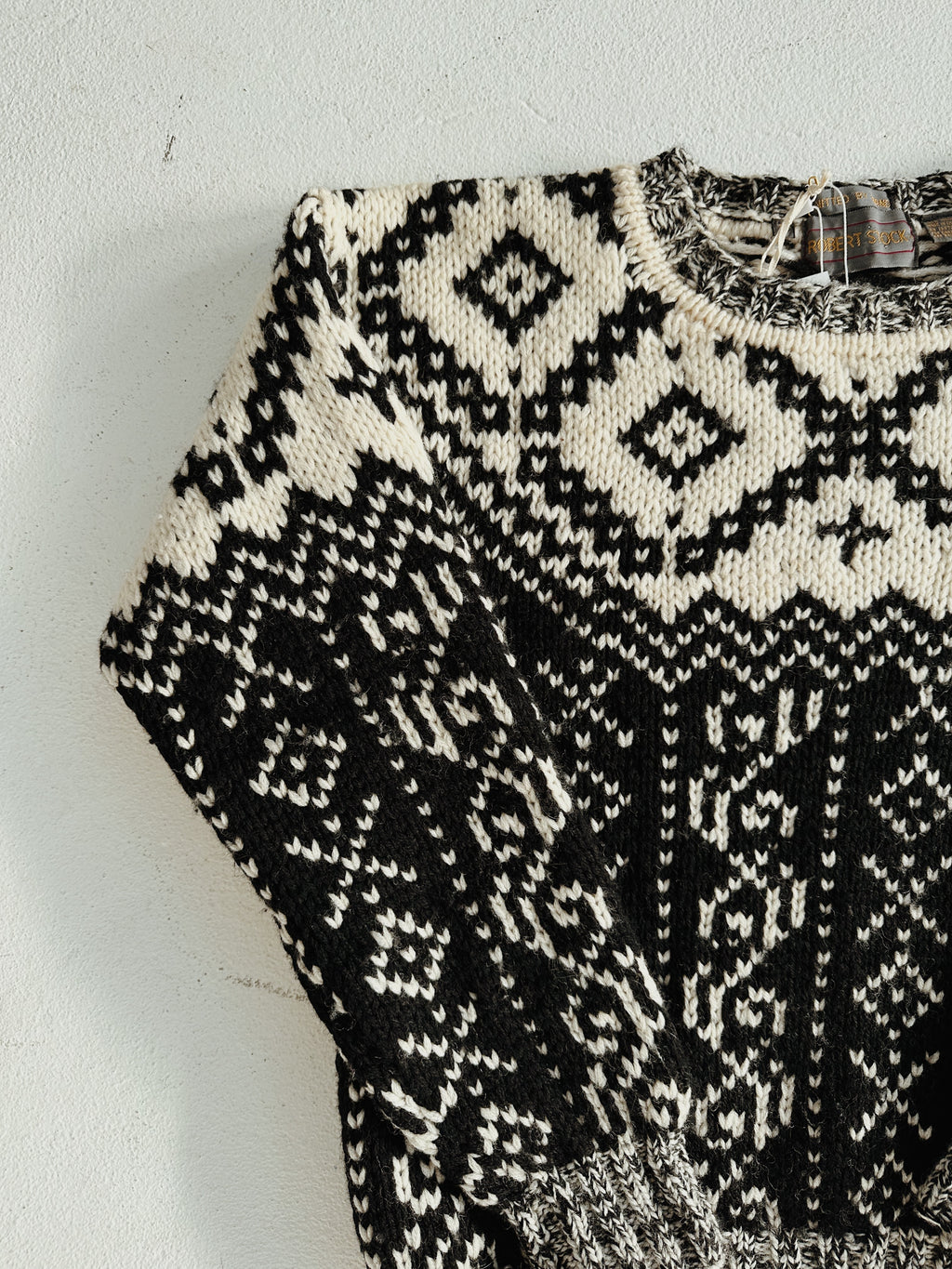 Hand Knit Wool Sweater