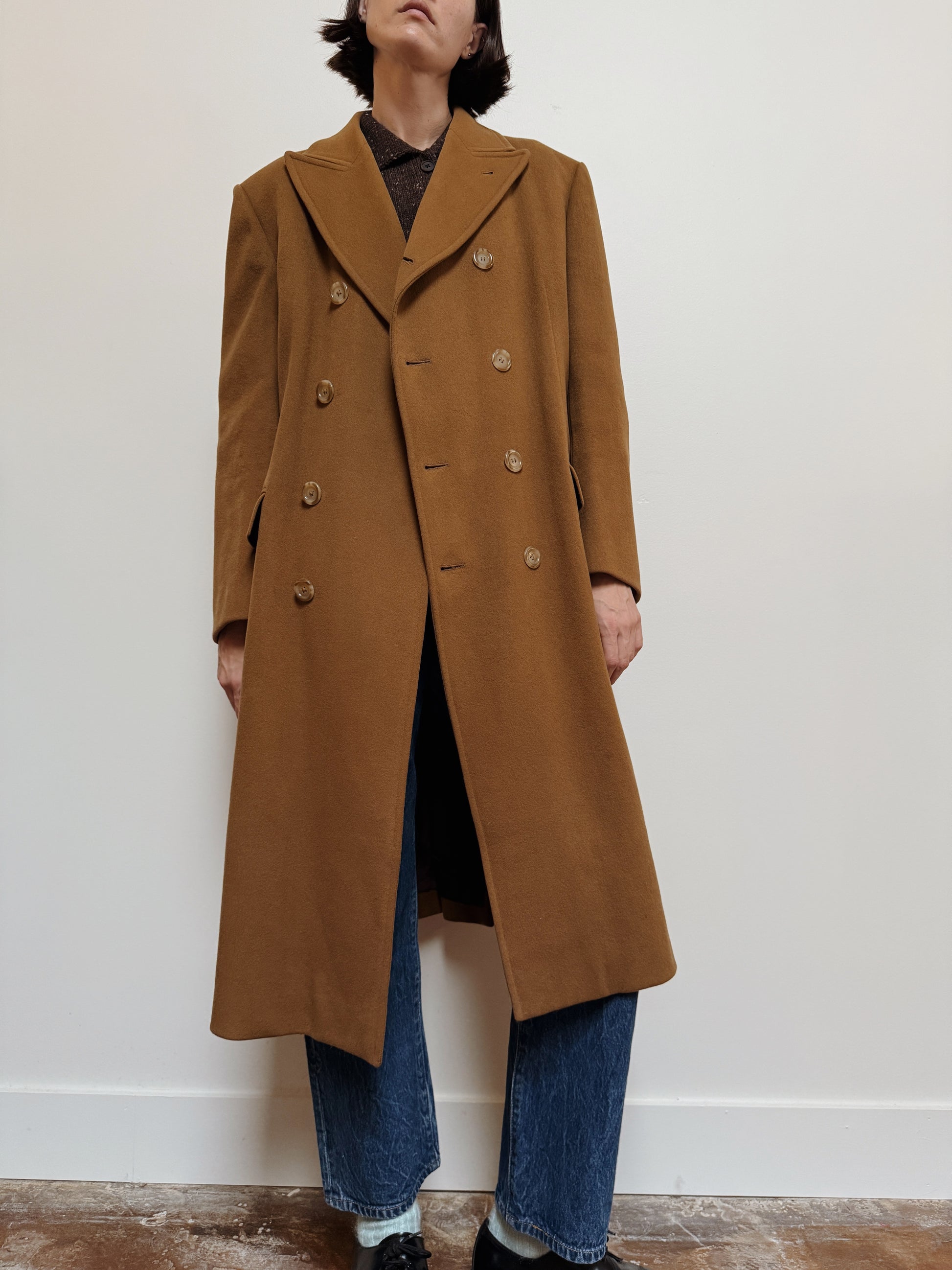 Rosher Wool Dress Coat