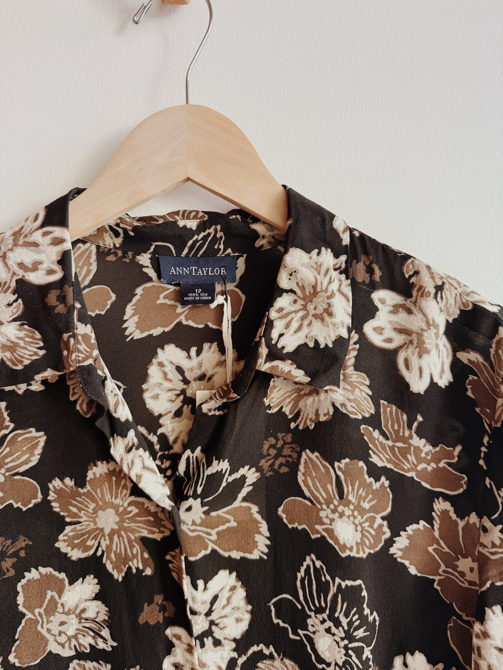 Silk Long Sleeve Blouse