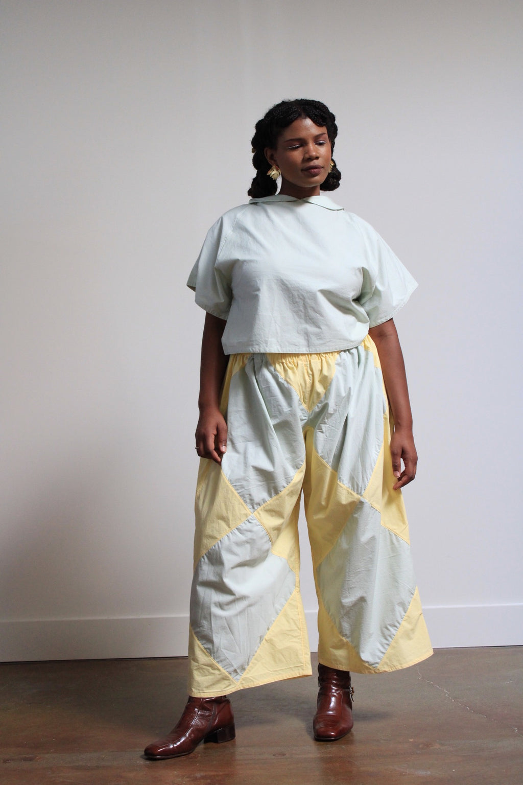 Archive Craft Diamond Pants - Mint