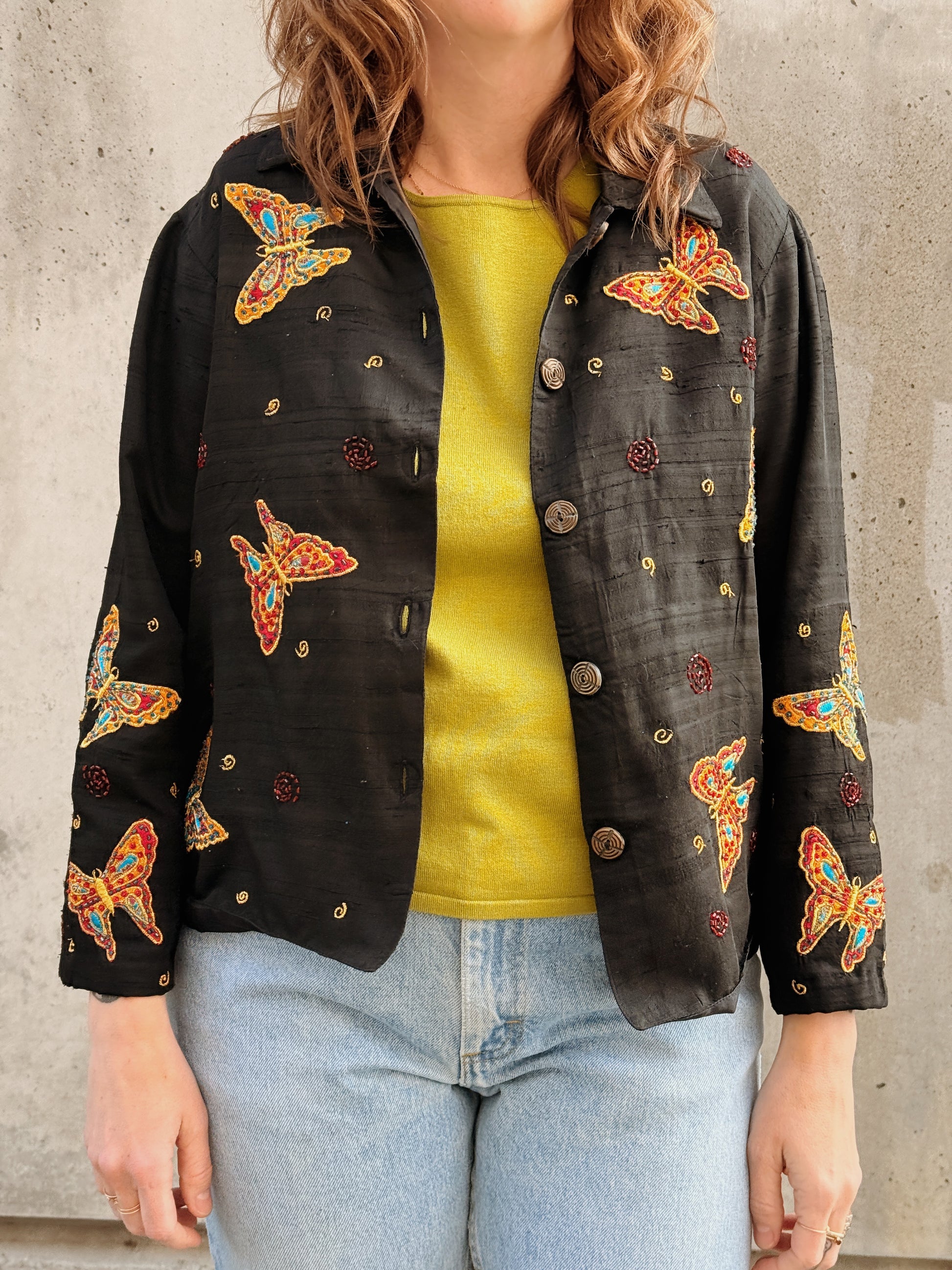 Silk Butterfly Shacket