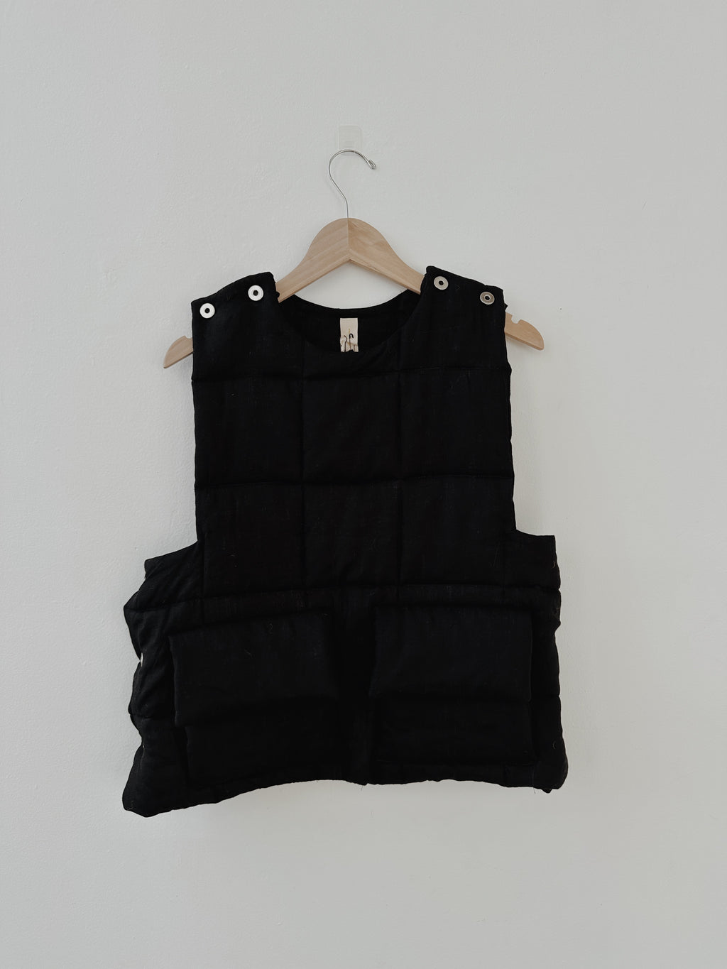 Quilted Wool Vest