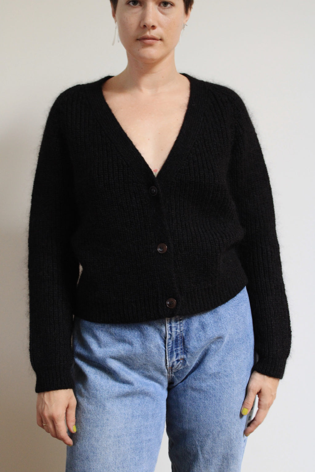 Anna Mohair Cardigan