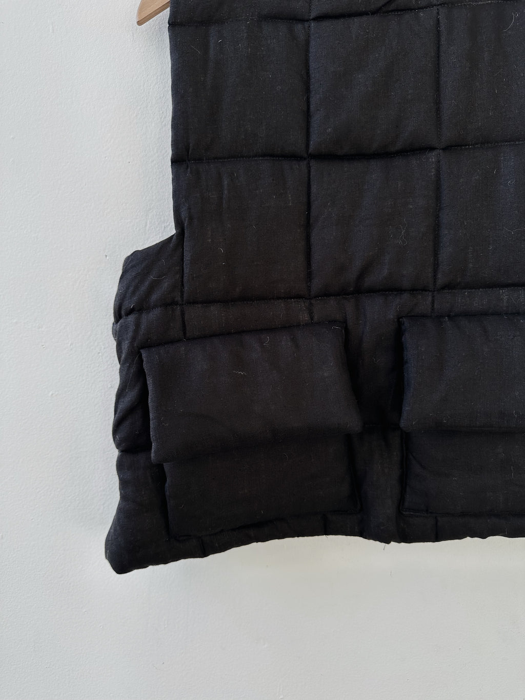 Quilted Wool Vest