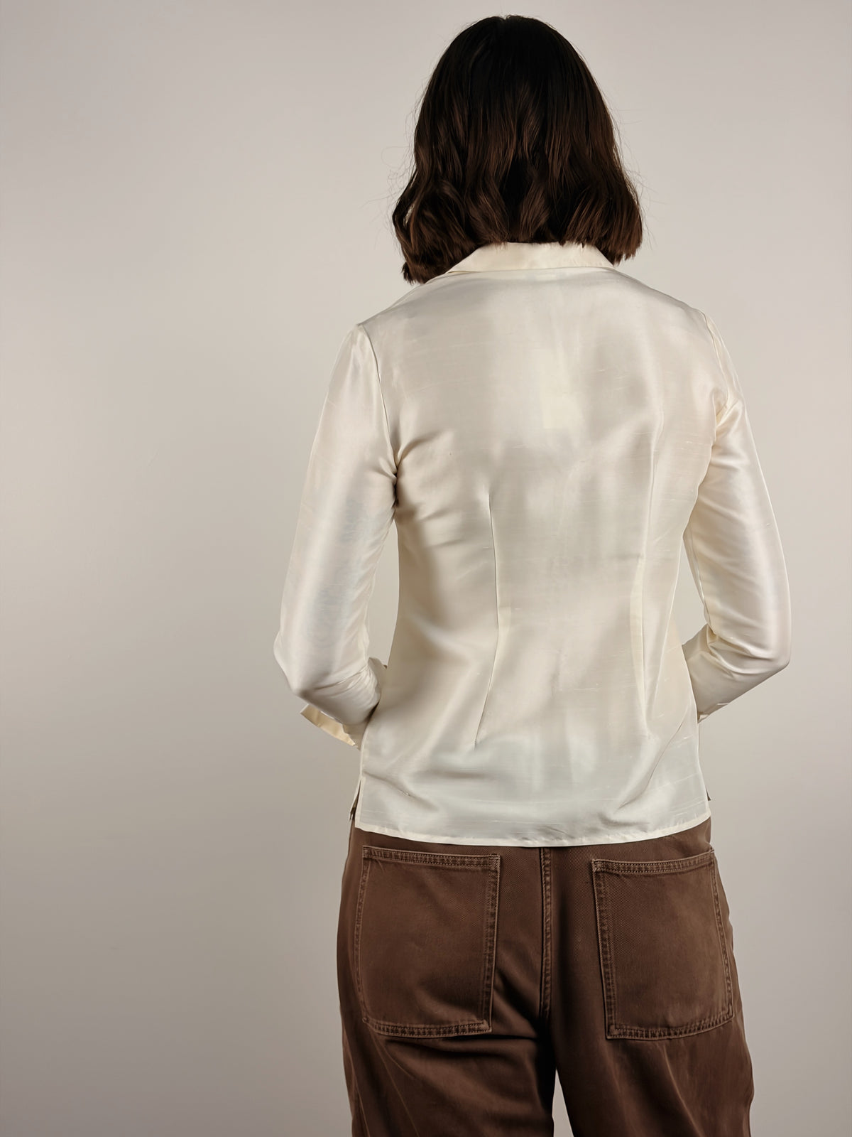 Silk Tailored Blouse