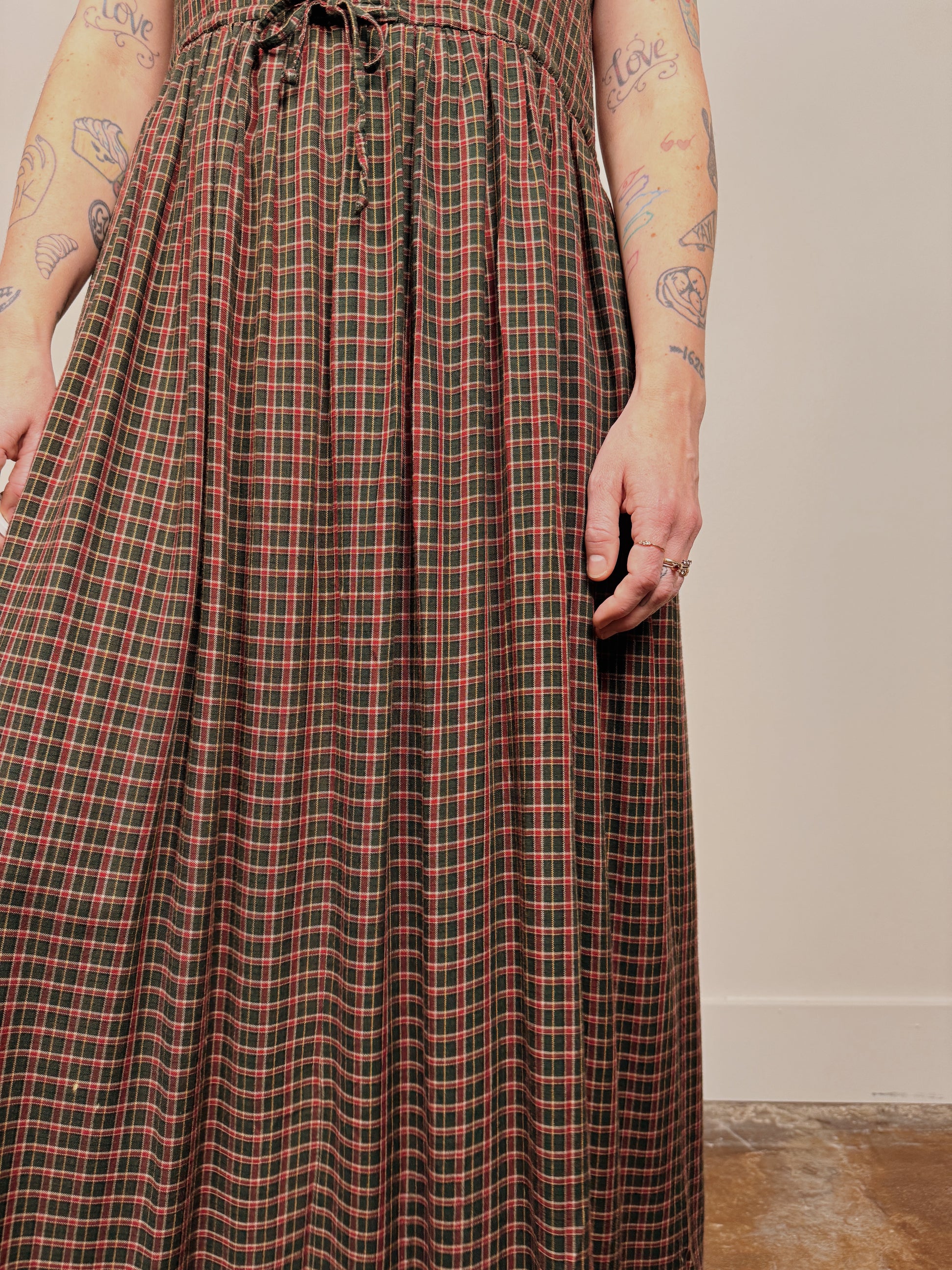 Eddie Bauer Plaid Maxi