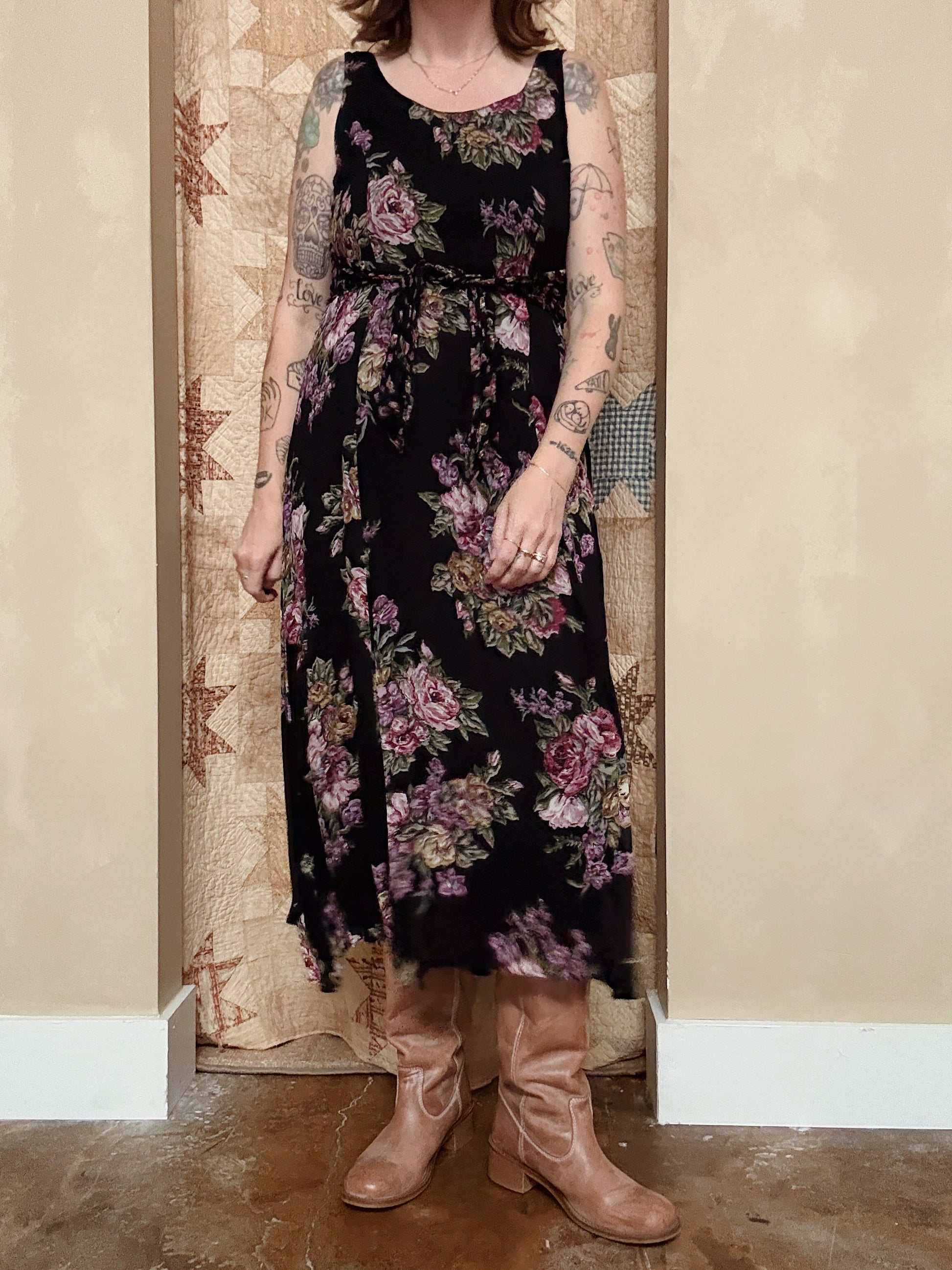 Floral Tie Dress