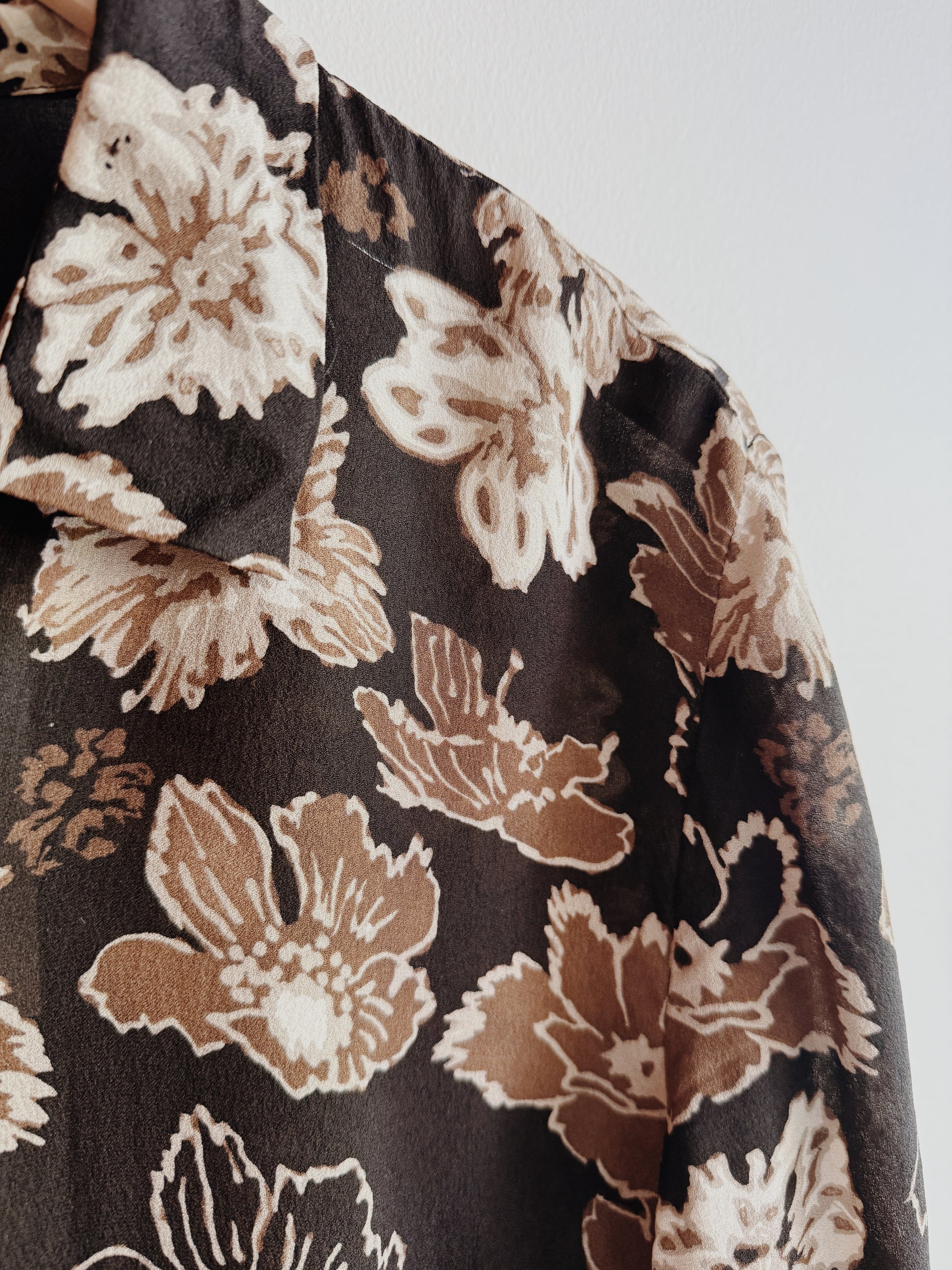 Silk Long Sleeve Blouse