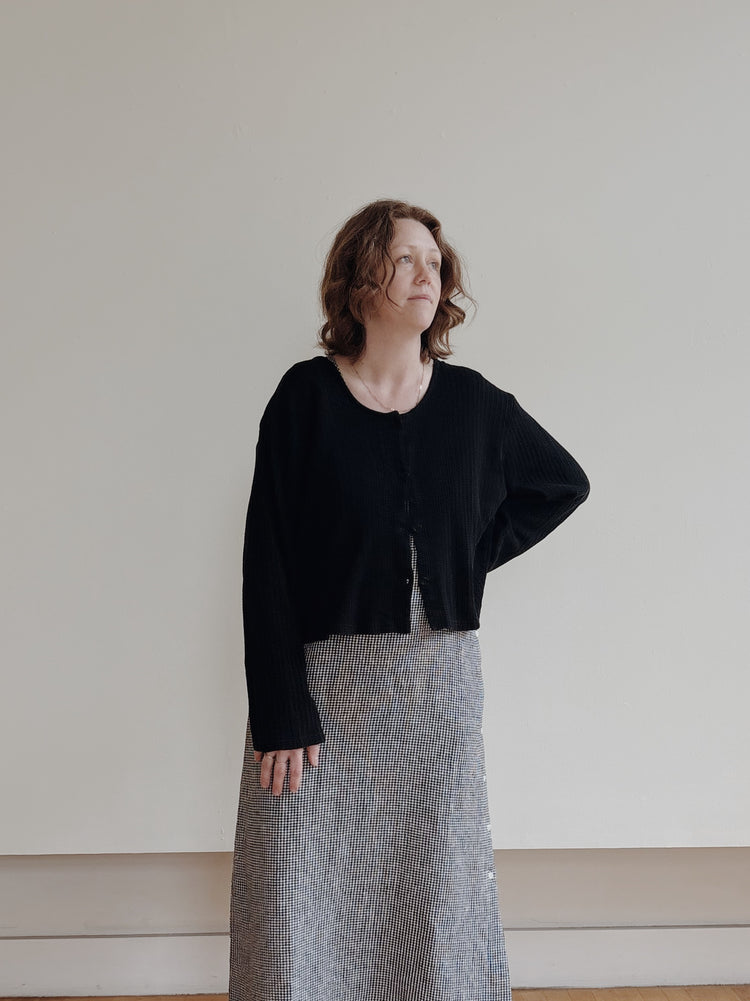 Flax Cotton Cardi