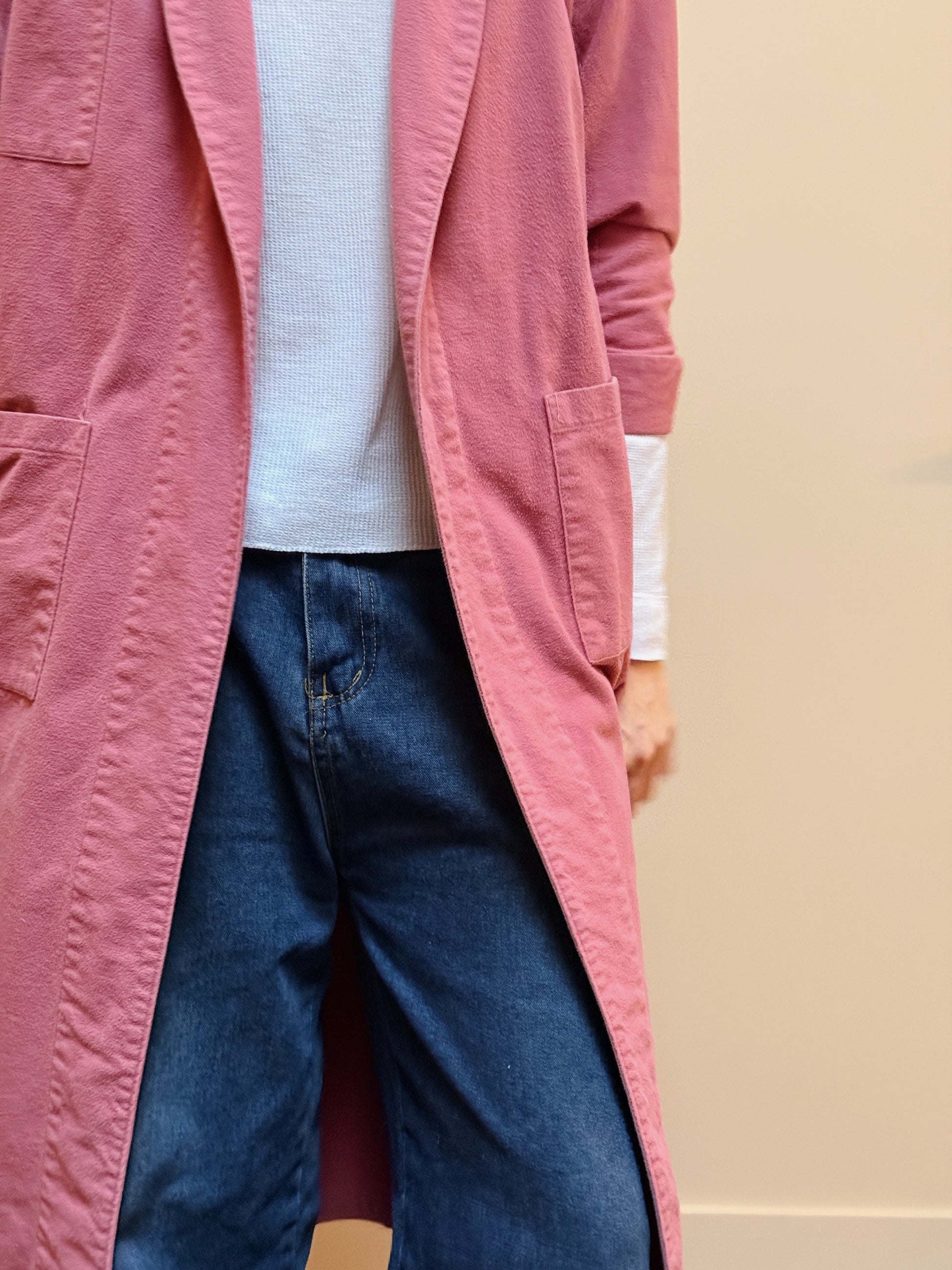 LL Bean Flannel Robe