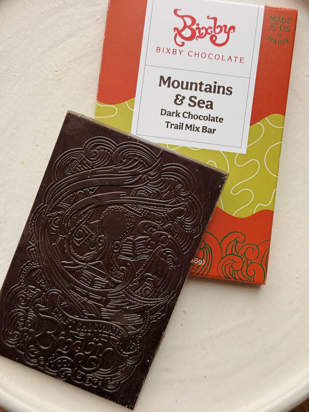 Mountains + Sea Trail Mix 70% Dark Chocolate Bar