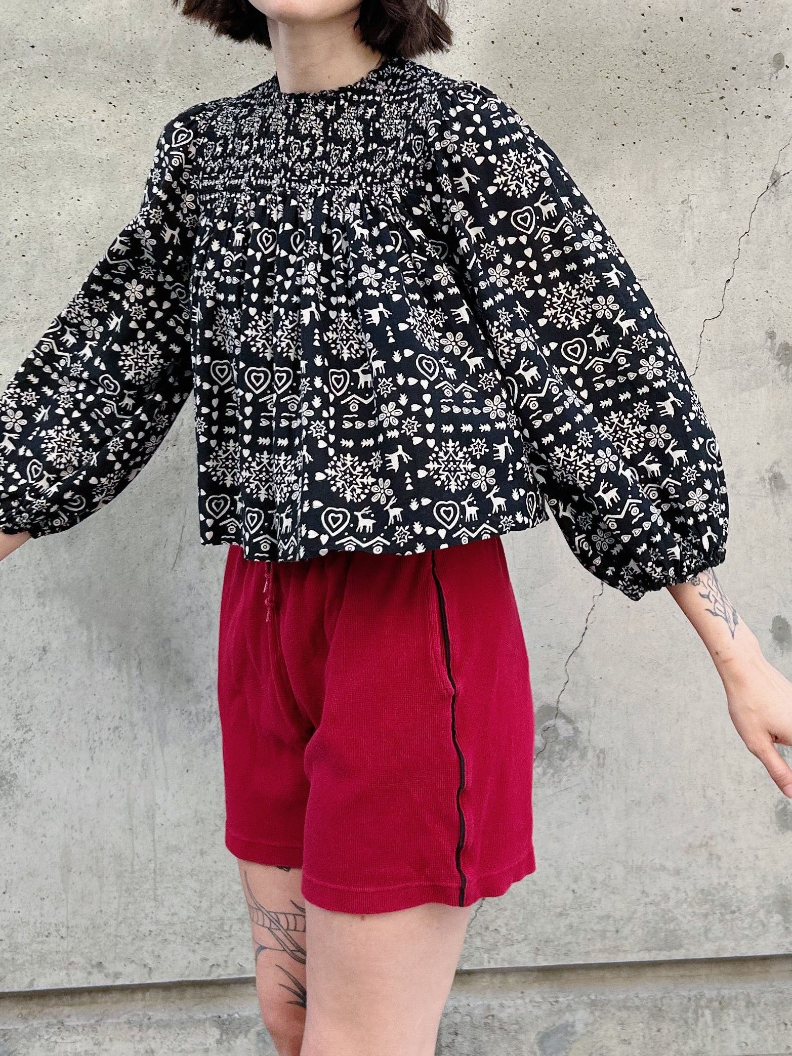 The Great Smocked Puff Sleve