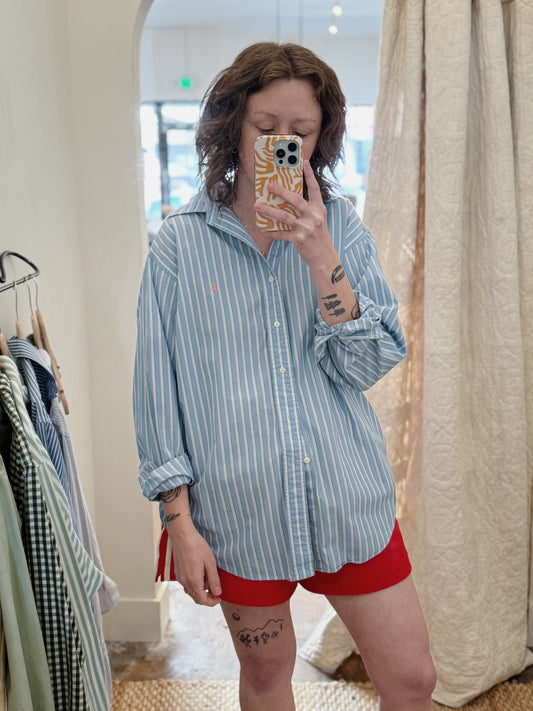 RL Stripe Buttondown