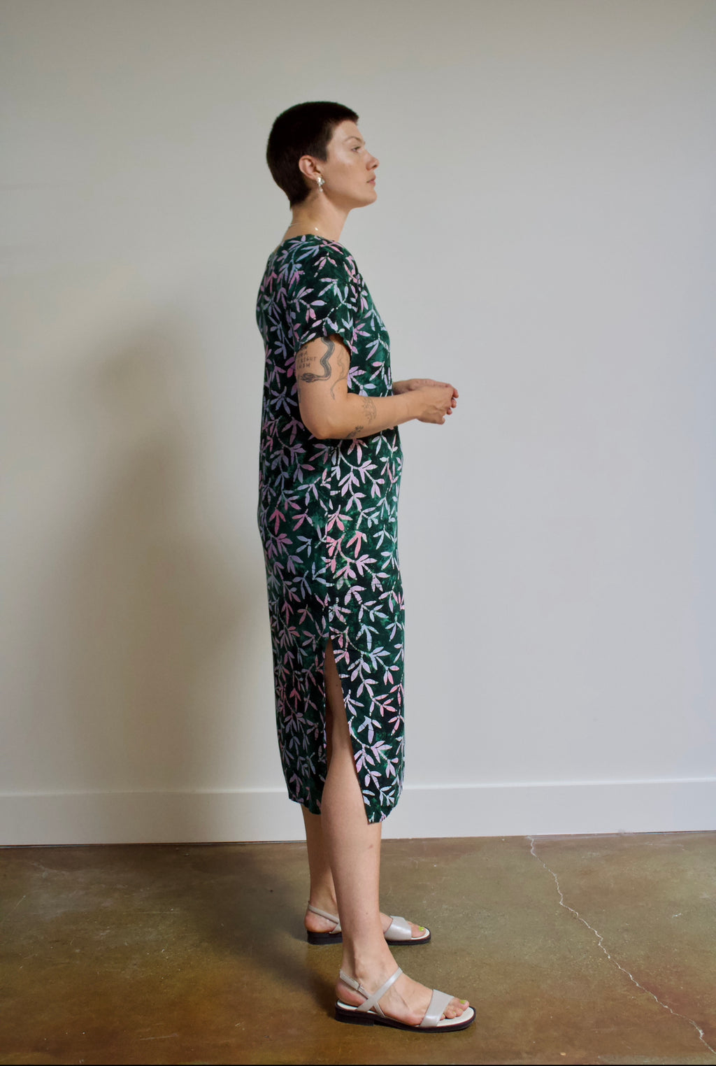 Batik Midi Dress