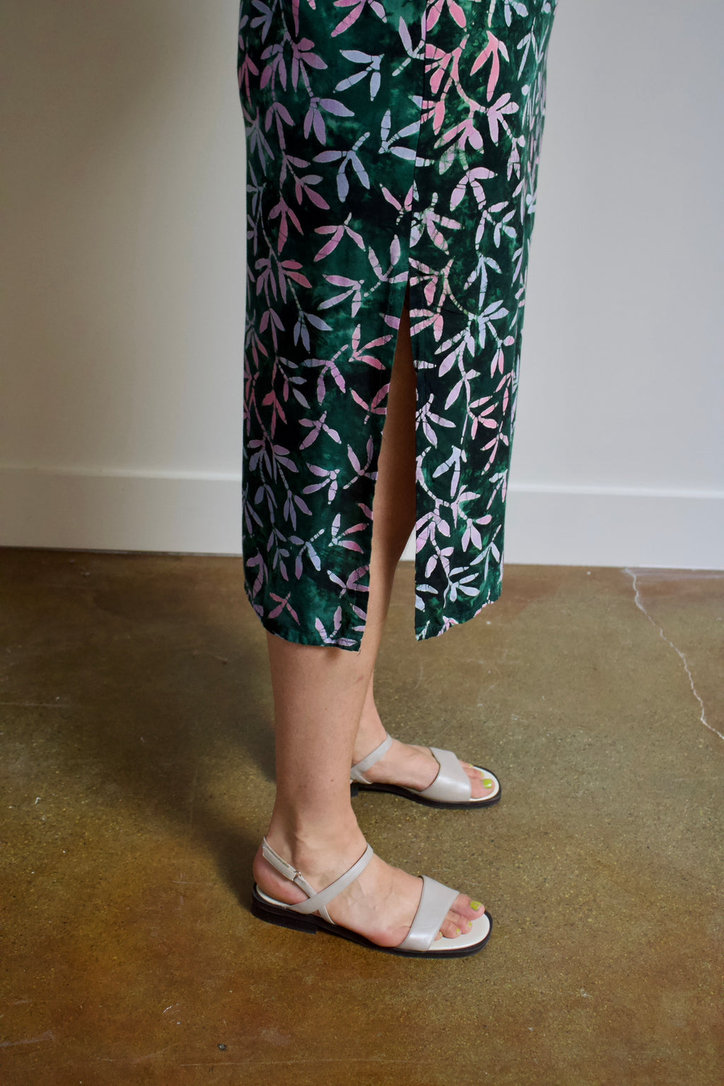 Batik Midi Dress