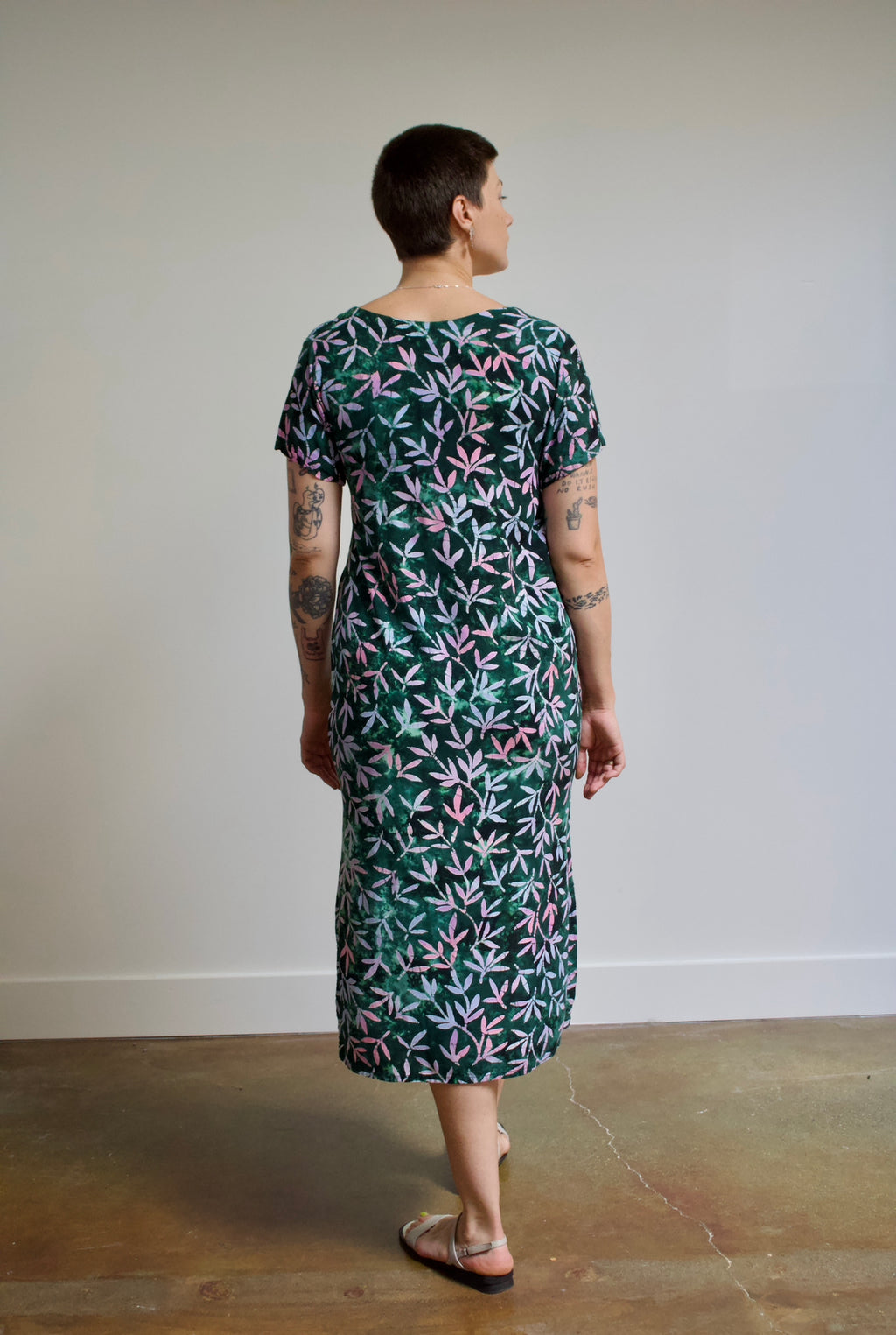Batik Midi Dress