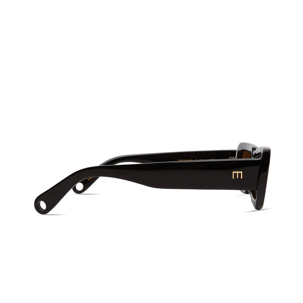 Gigi Sunnies in Gloss Black