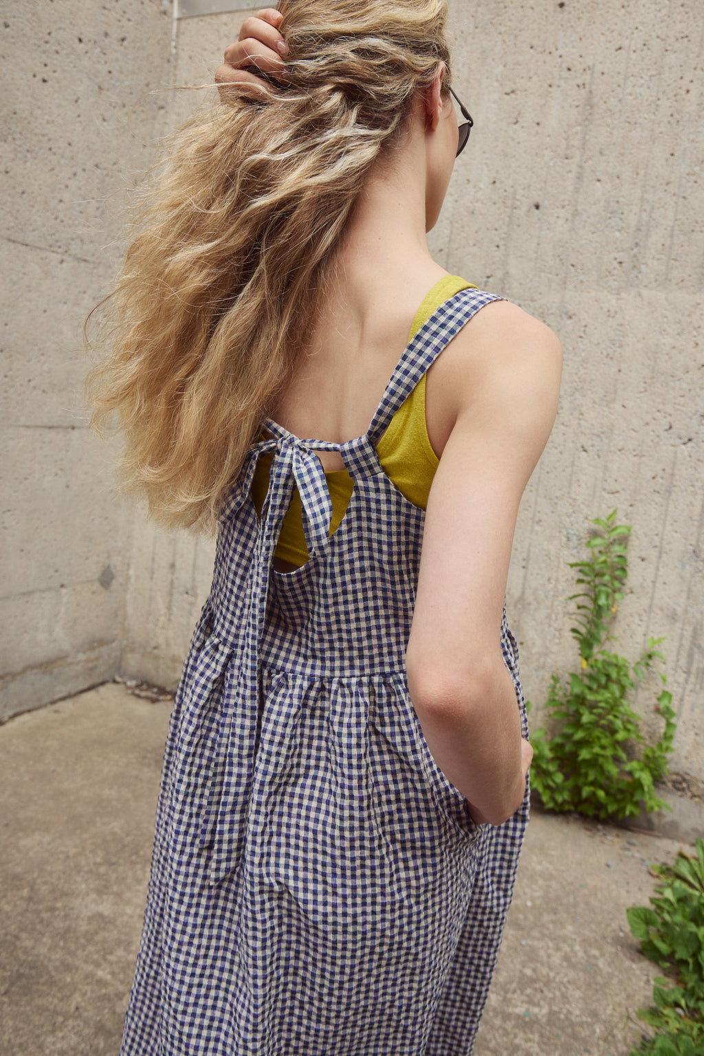 Glinda Gingham Maxi Dress