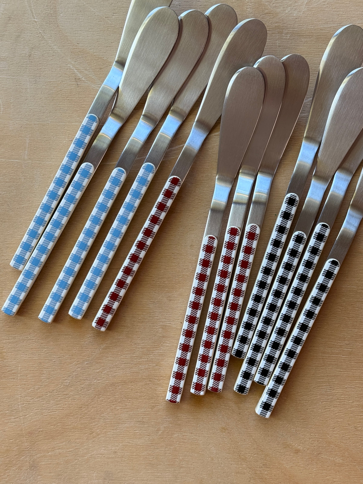 Gingham Butter Knife