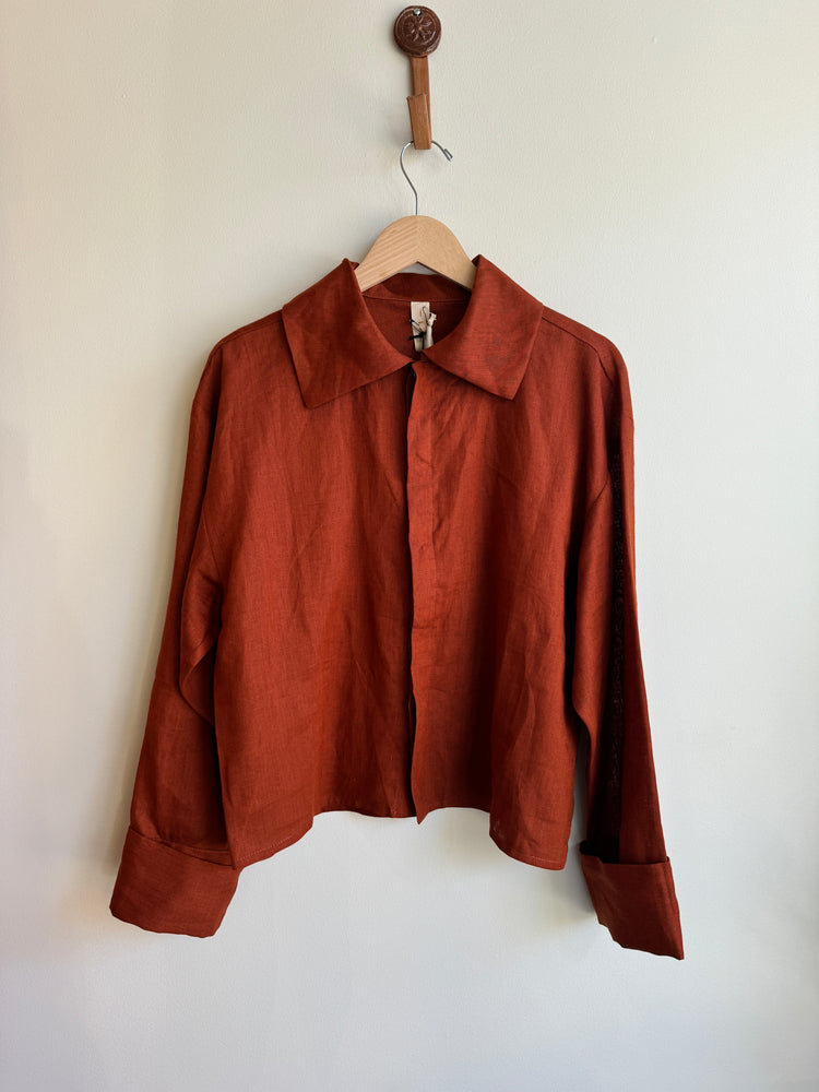 Long Sleeve Plain Shirt