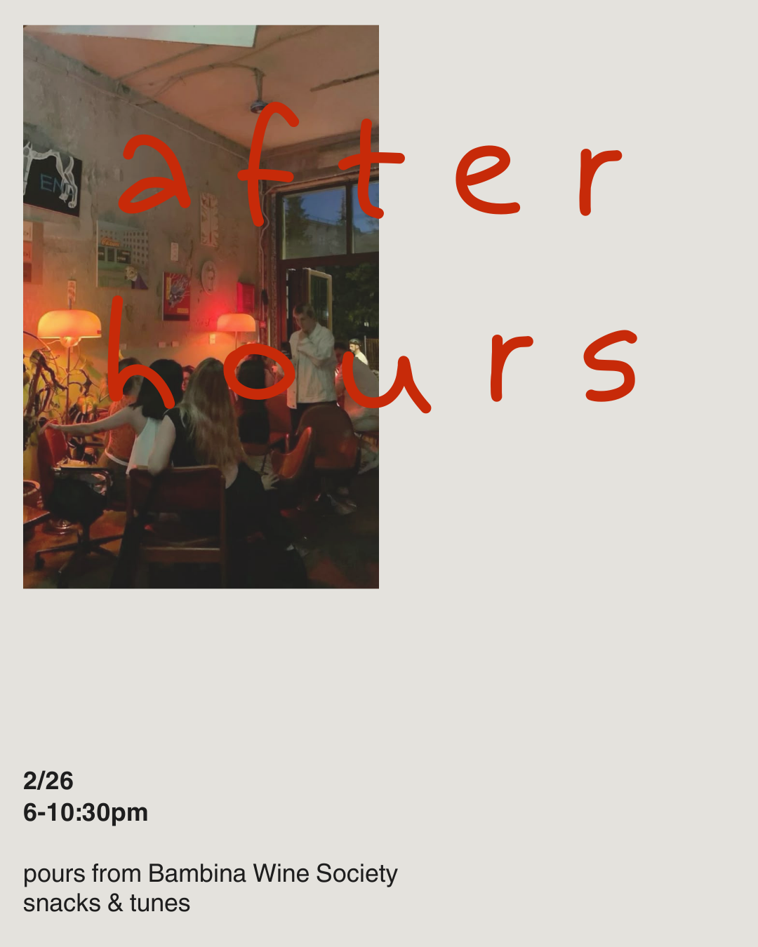 Hoste After Hours - 2/26