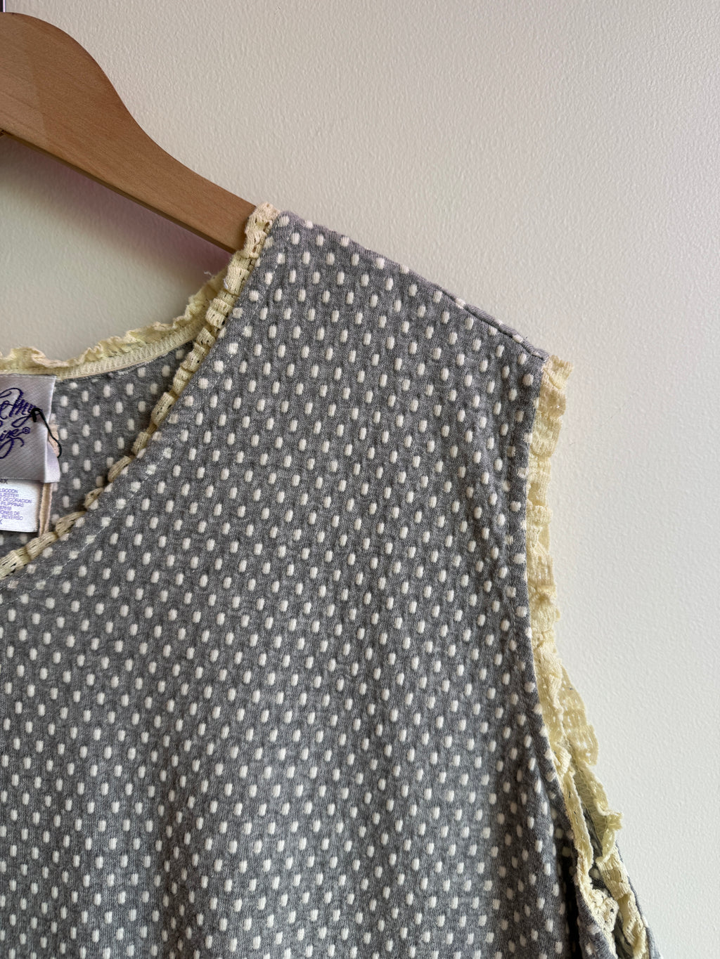 Polka Dot Knit Dress