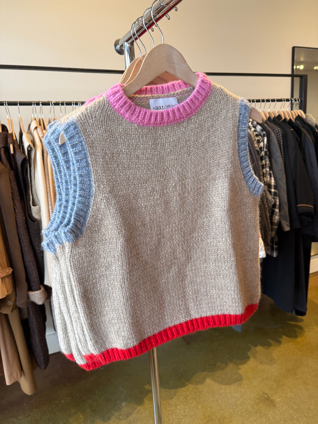 Sabine Colorblock Vest