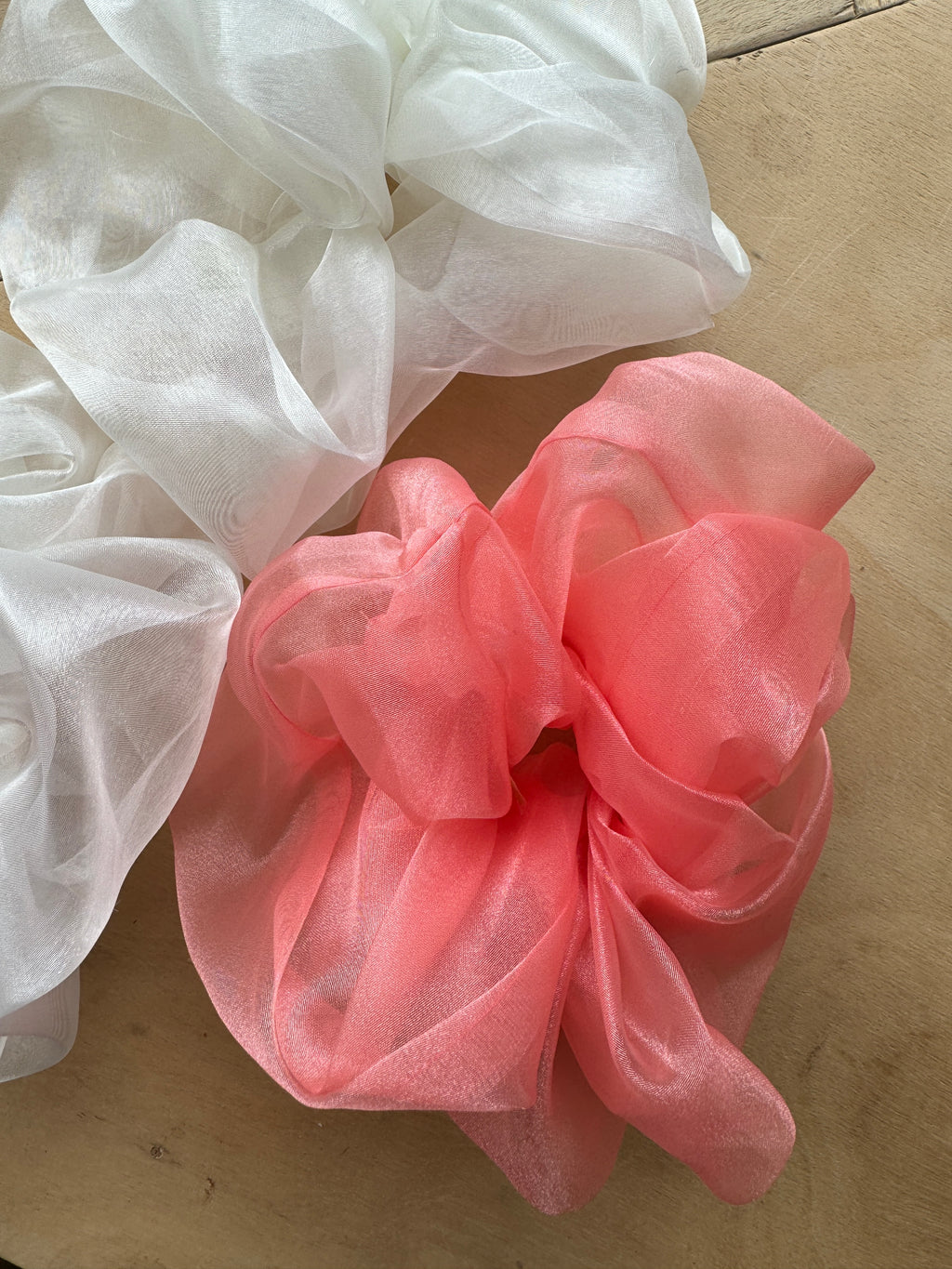 Giant Organza Scrunchie