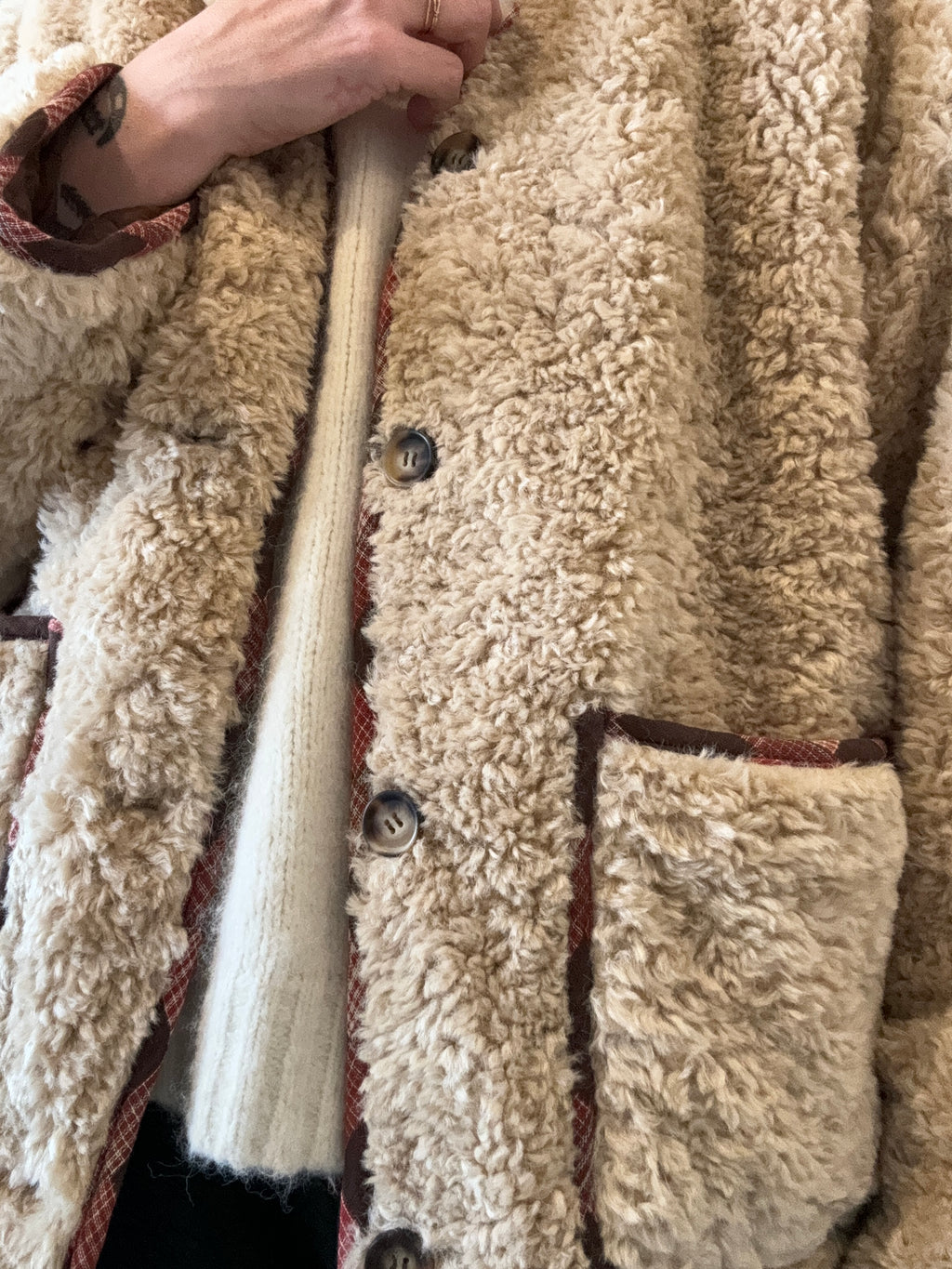 Sherpa Cardigan