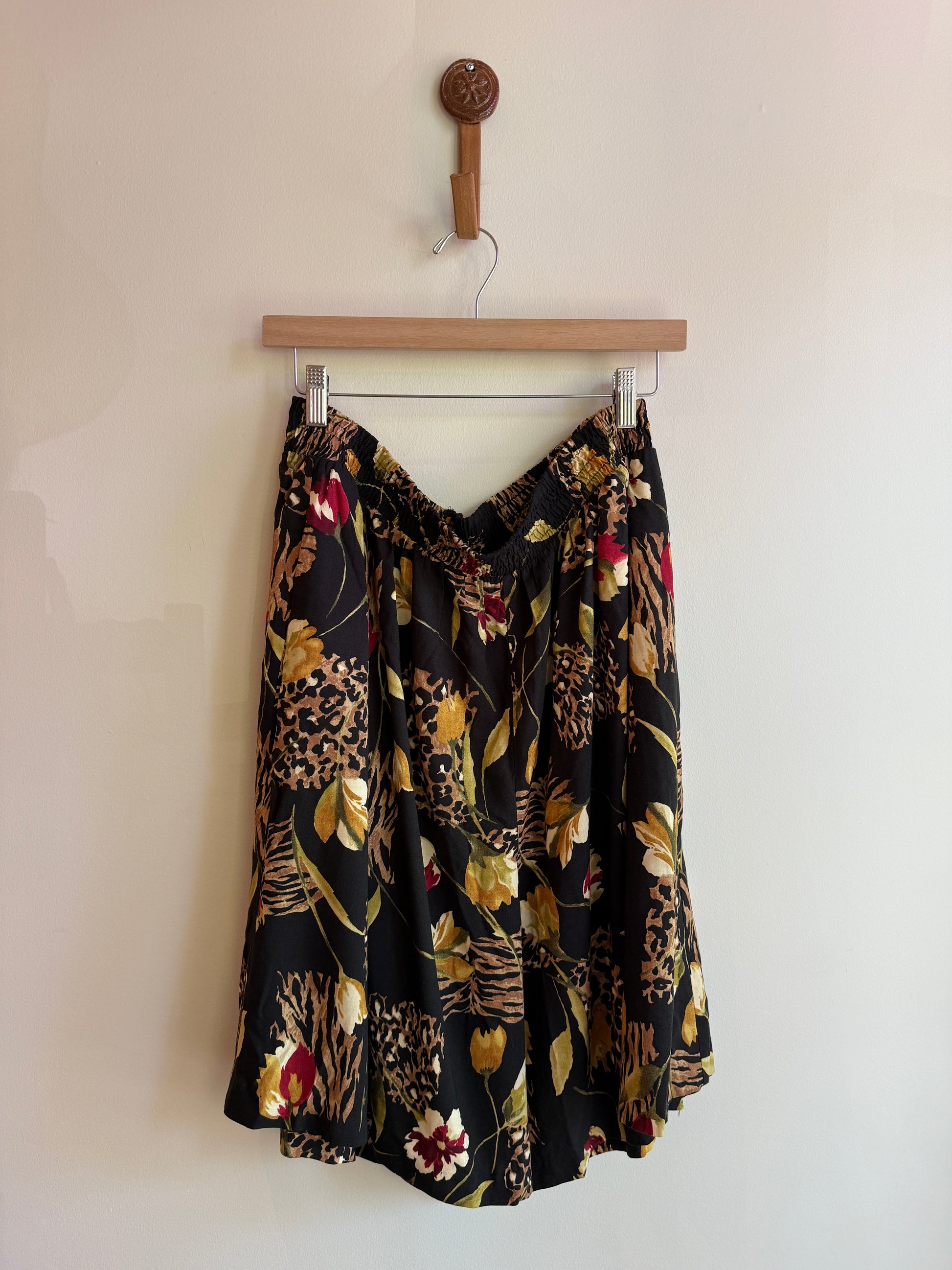 Floral Long Shorts