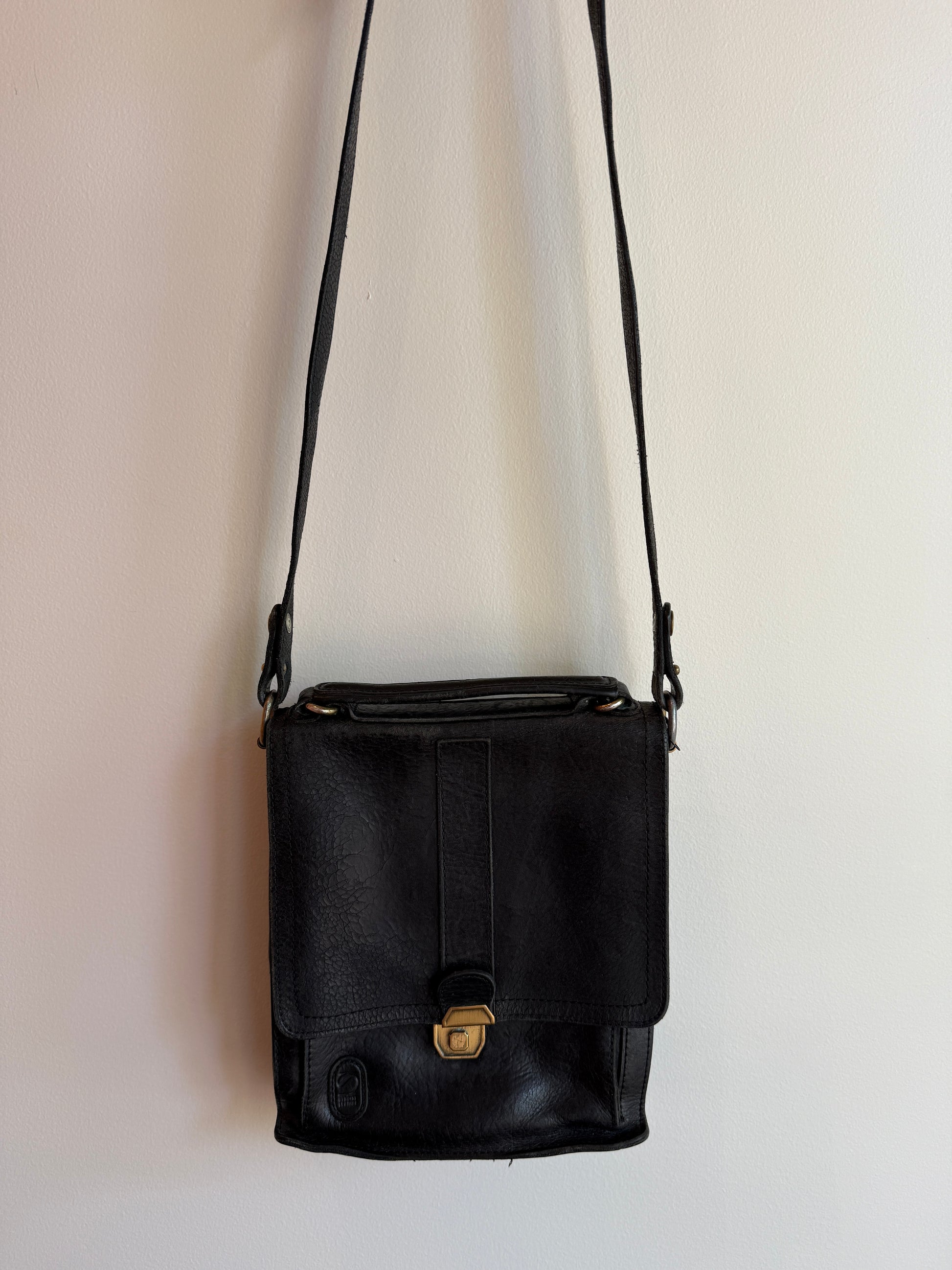 Parisian Black Satchel