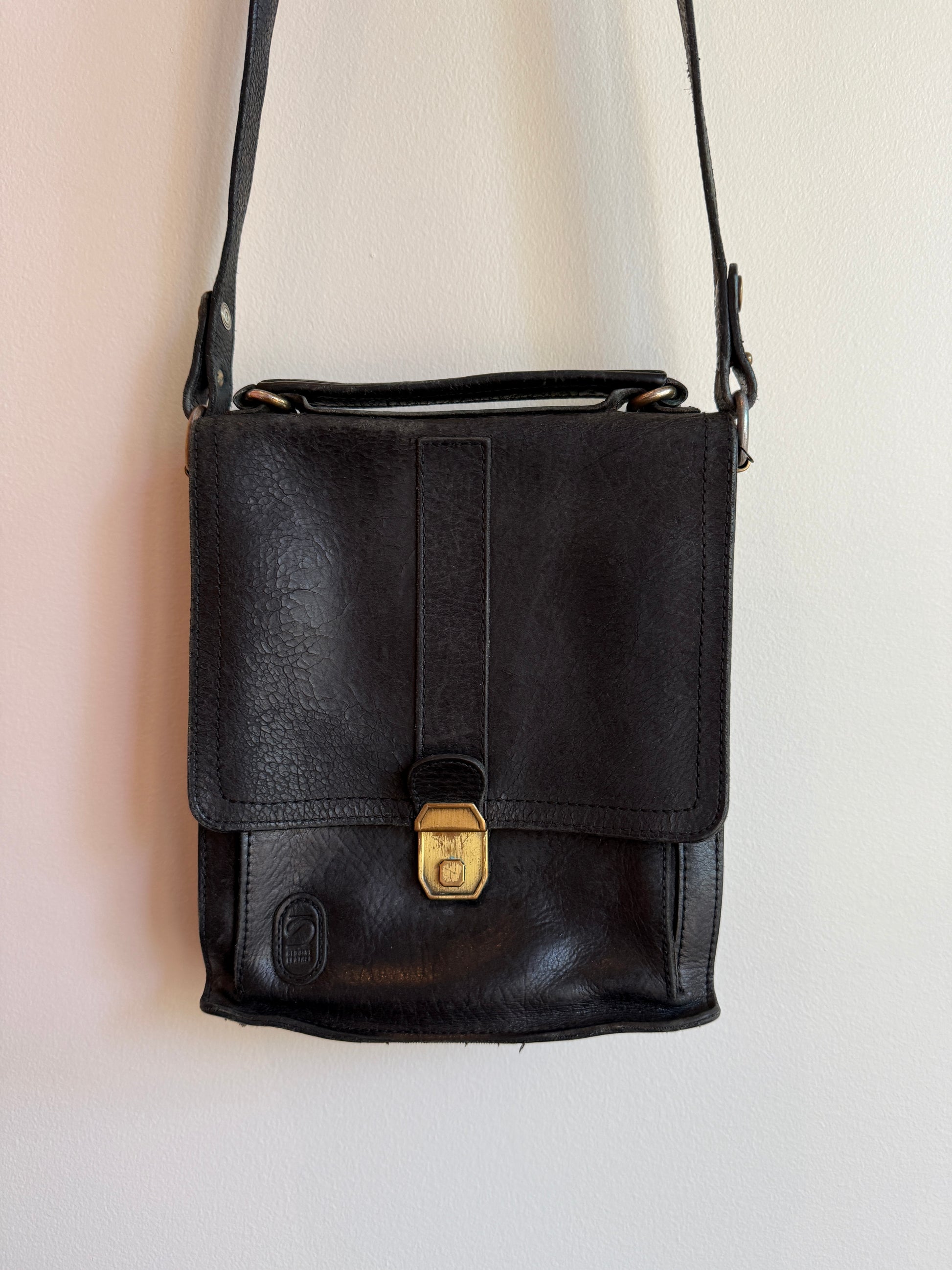 Parisian Black Satchel