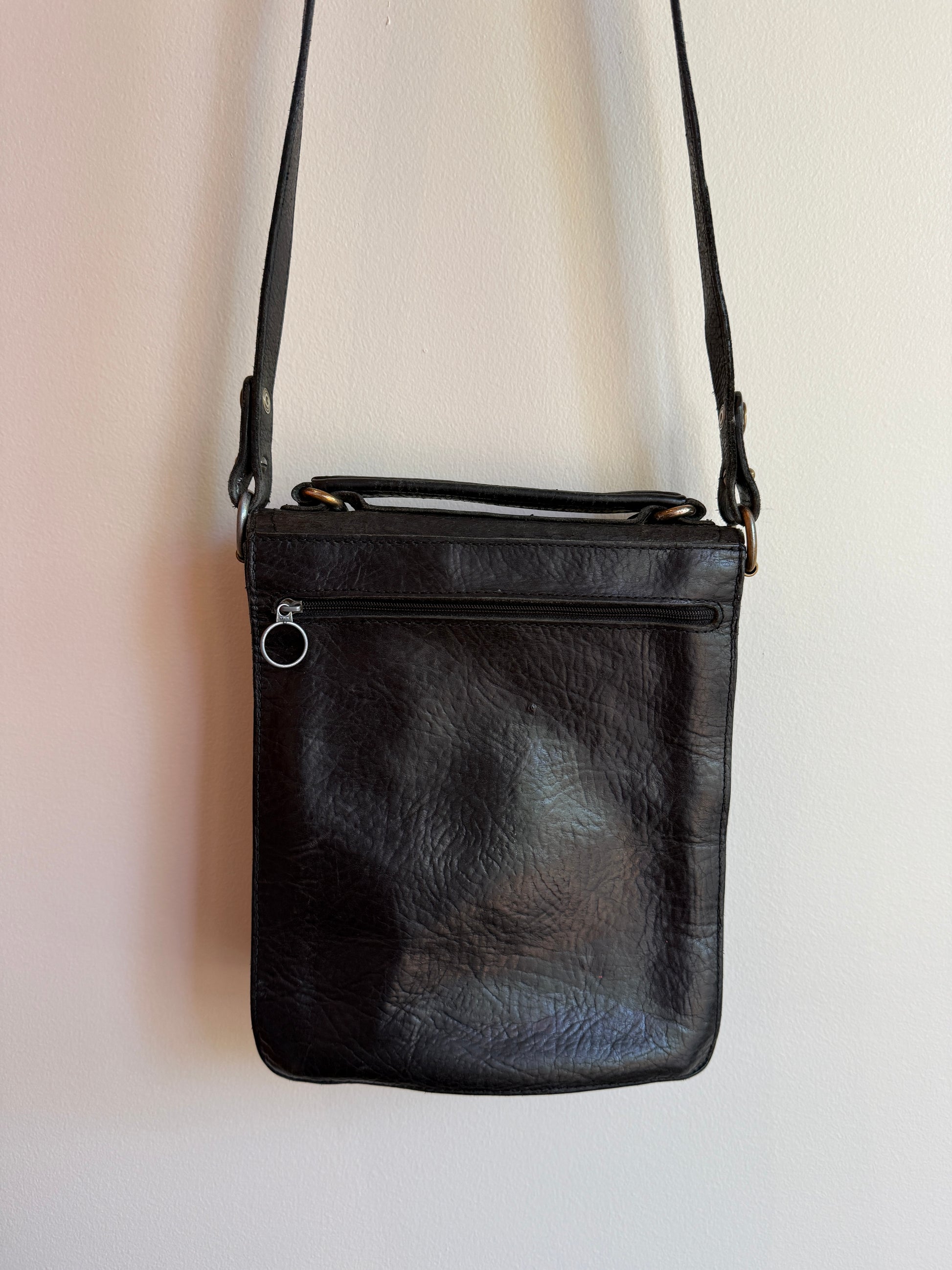 Parisian Black Satchel