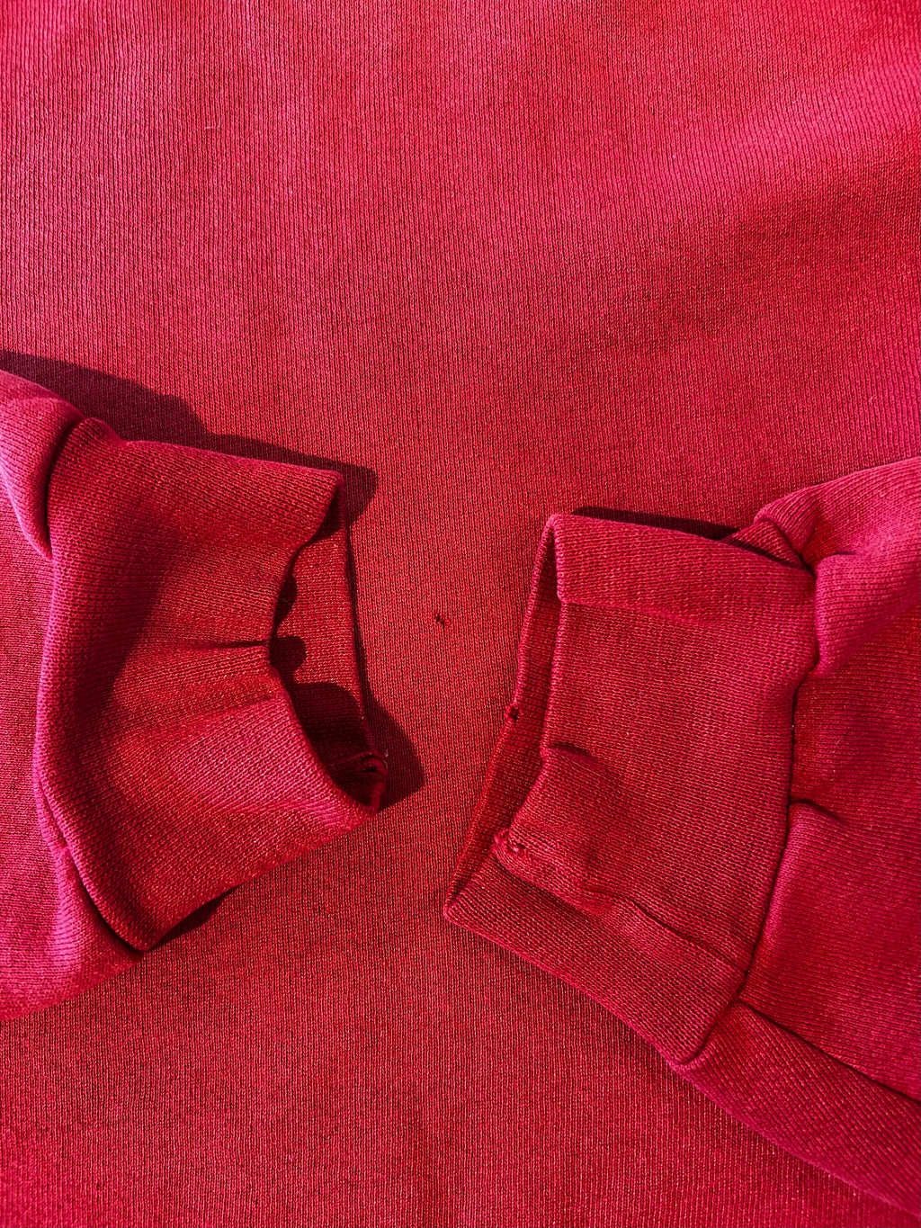 vintage Soffe burgundy crewneck sweatshirt (as is)