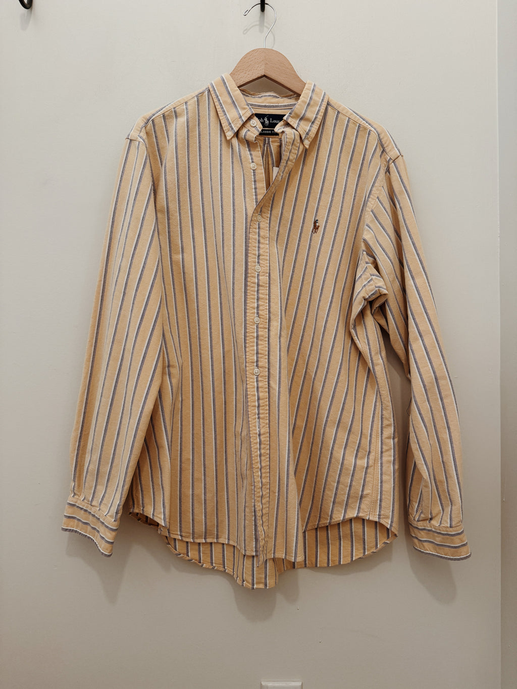 Yellow Stripe Oxford