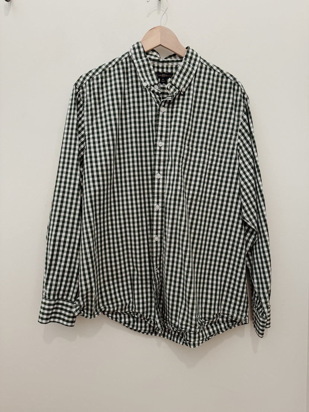 Gingham Cotton Buttondown