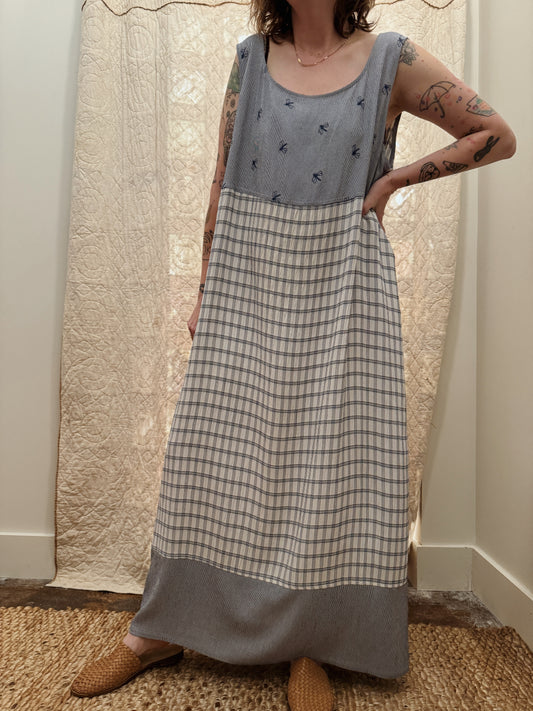 Dragonfly Windowpane Maxi