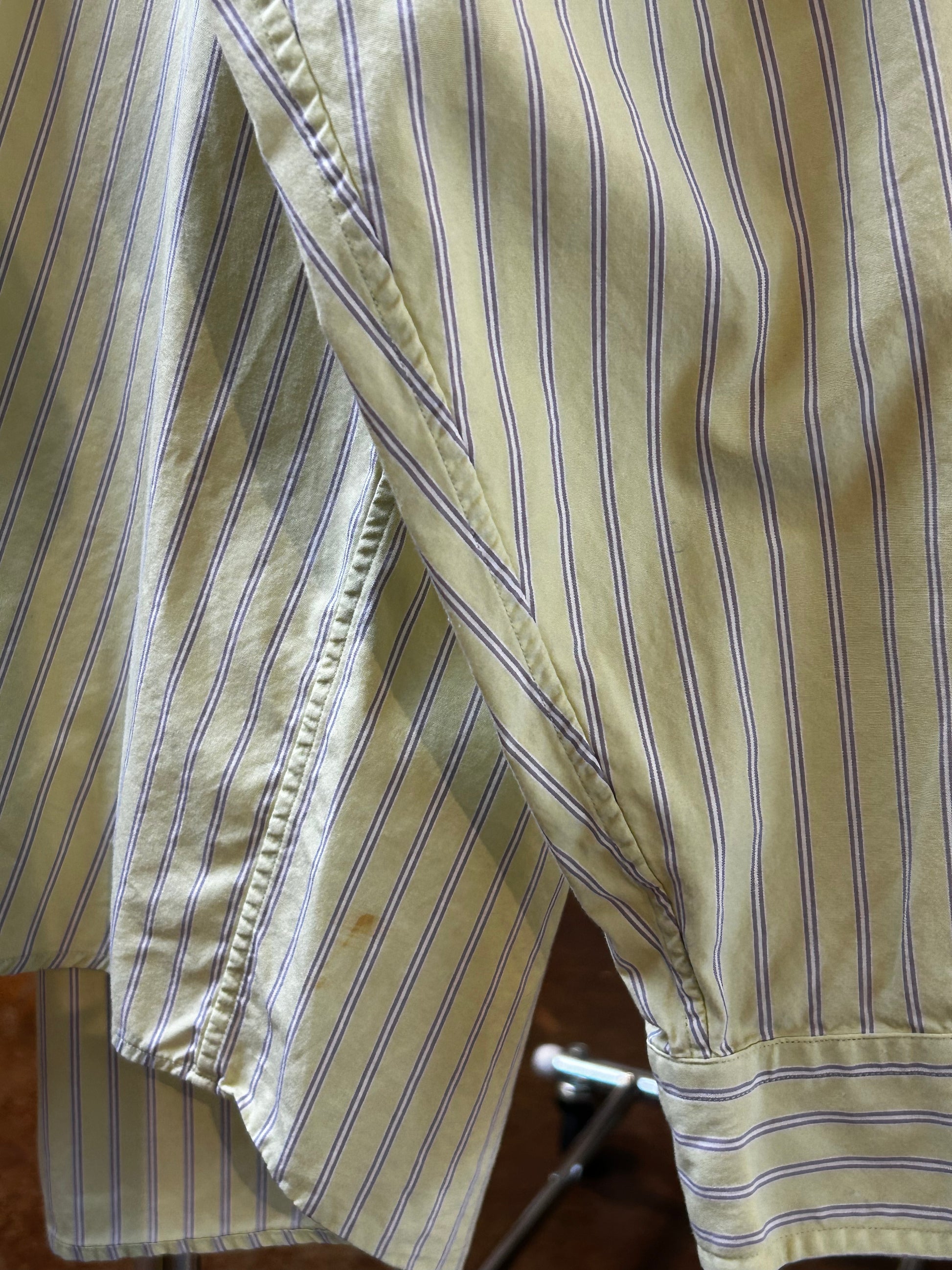 Green Stripe Buttondown