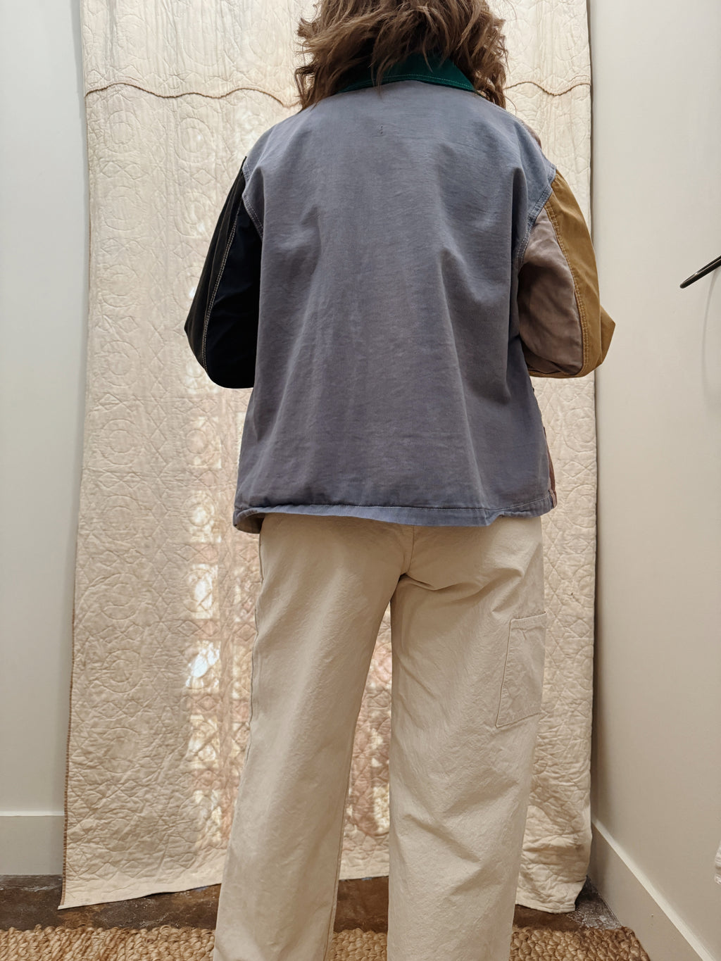 Linen / Cotton Patchwork Chore