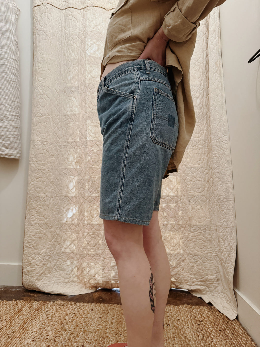 Denim Carpenter Shorts
