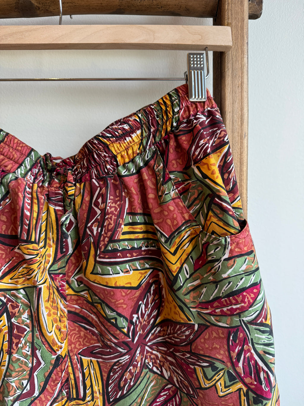Silk Pull on Shorts