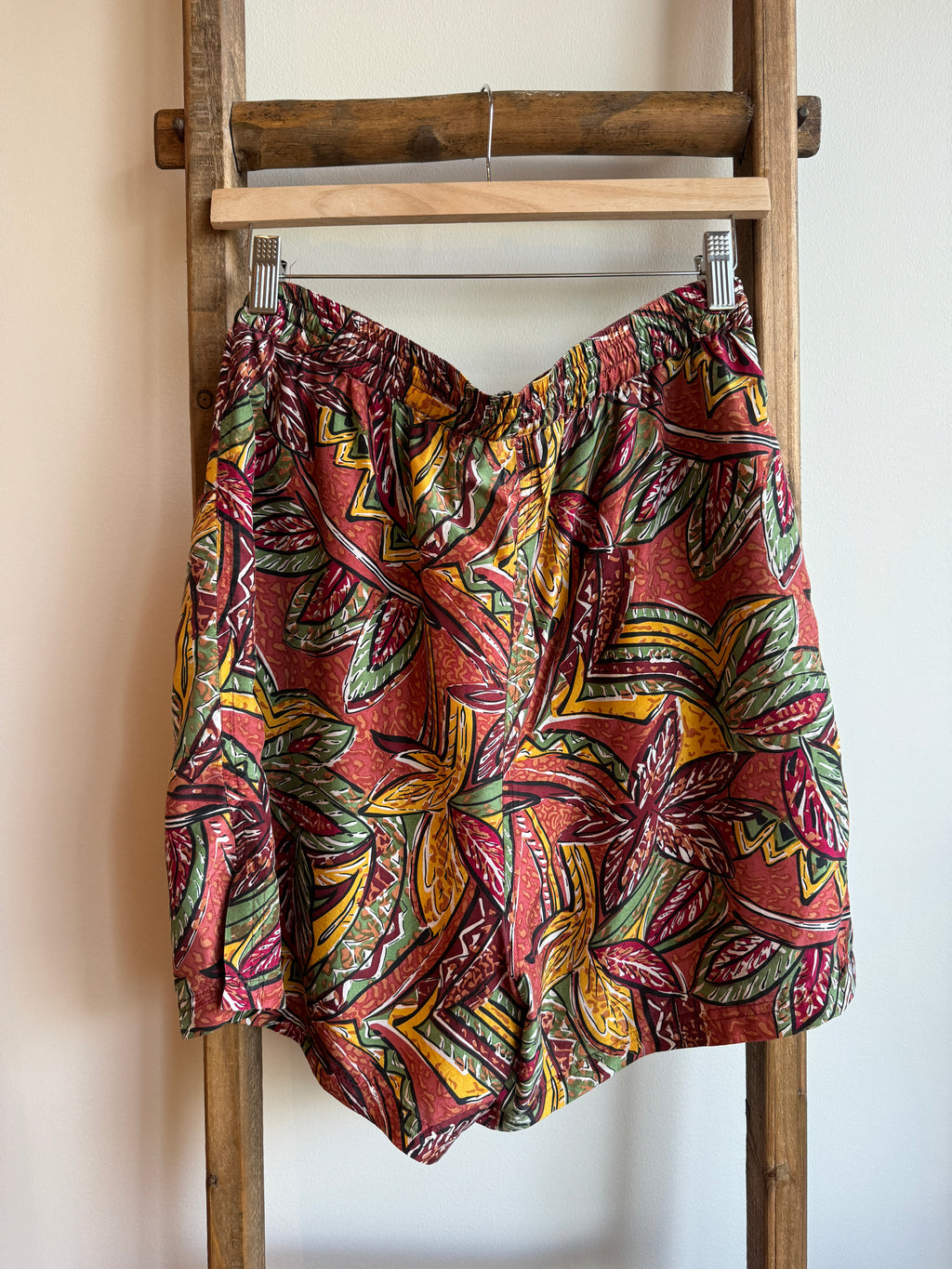 Silk Pull on Shorts