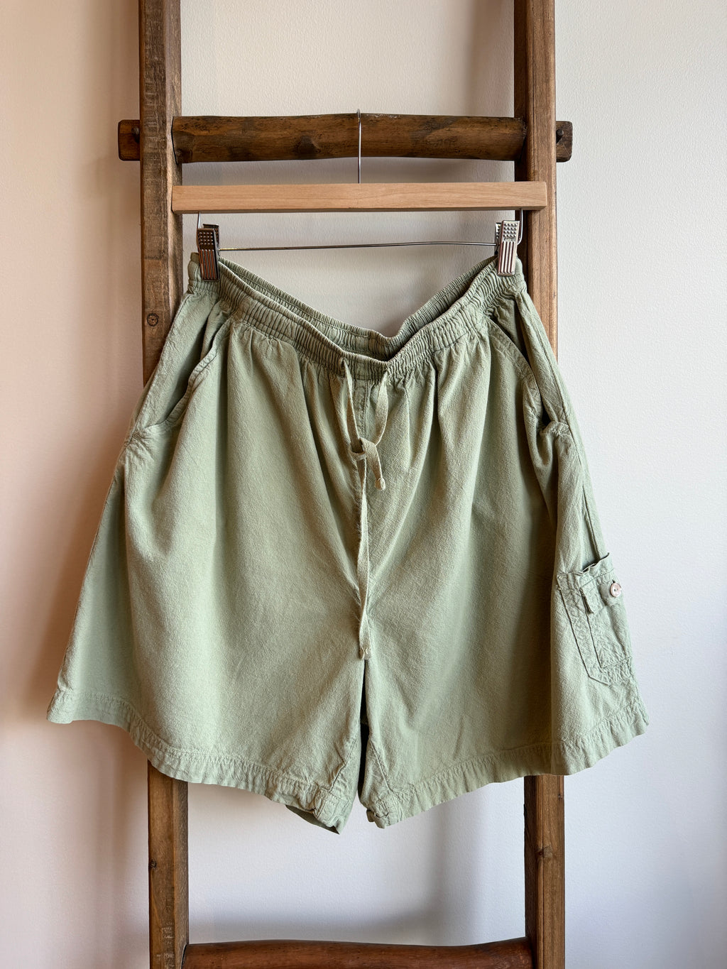 Sage Drawstring Shorts