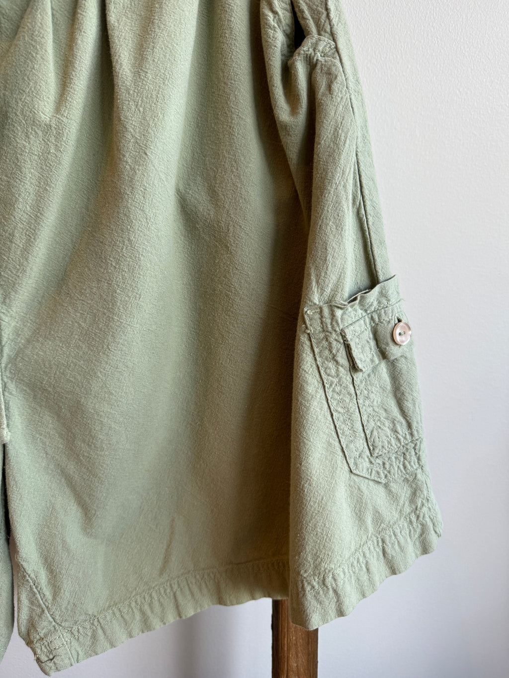 Sage Drawstring Shorts
