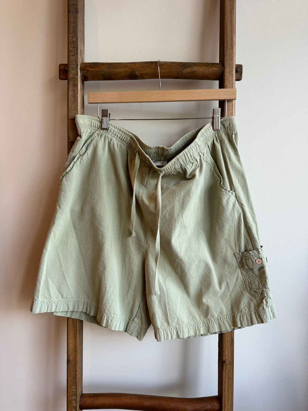 Sage Drawstring Shorts