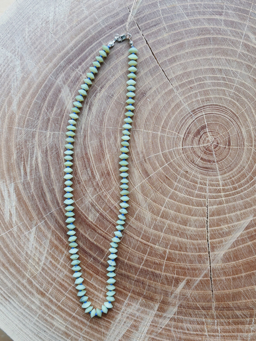 Jade + Blue Necklace
