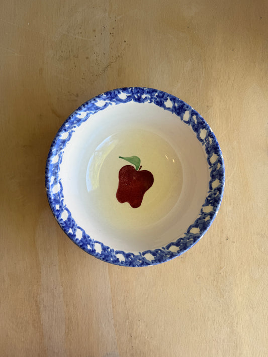 Ceramic Apple Bowl